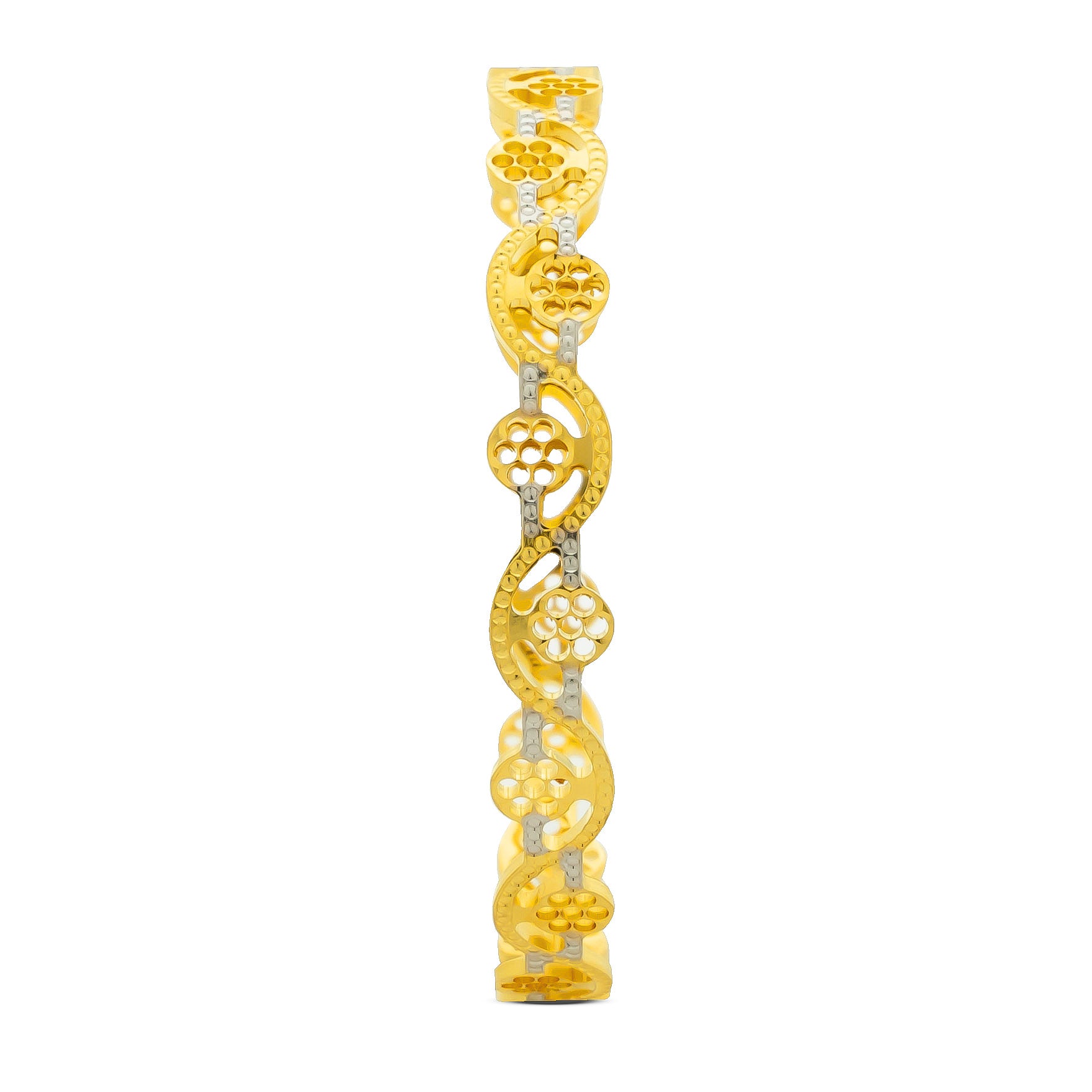 RHODIUM BANGLE PRGB230-091