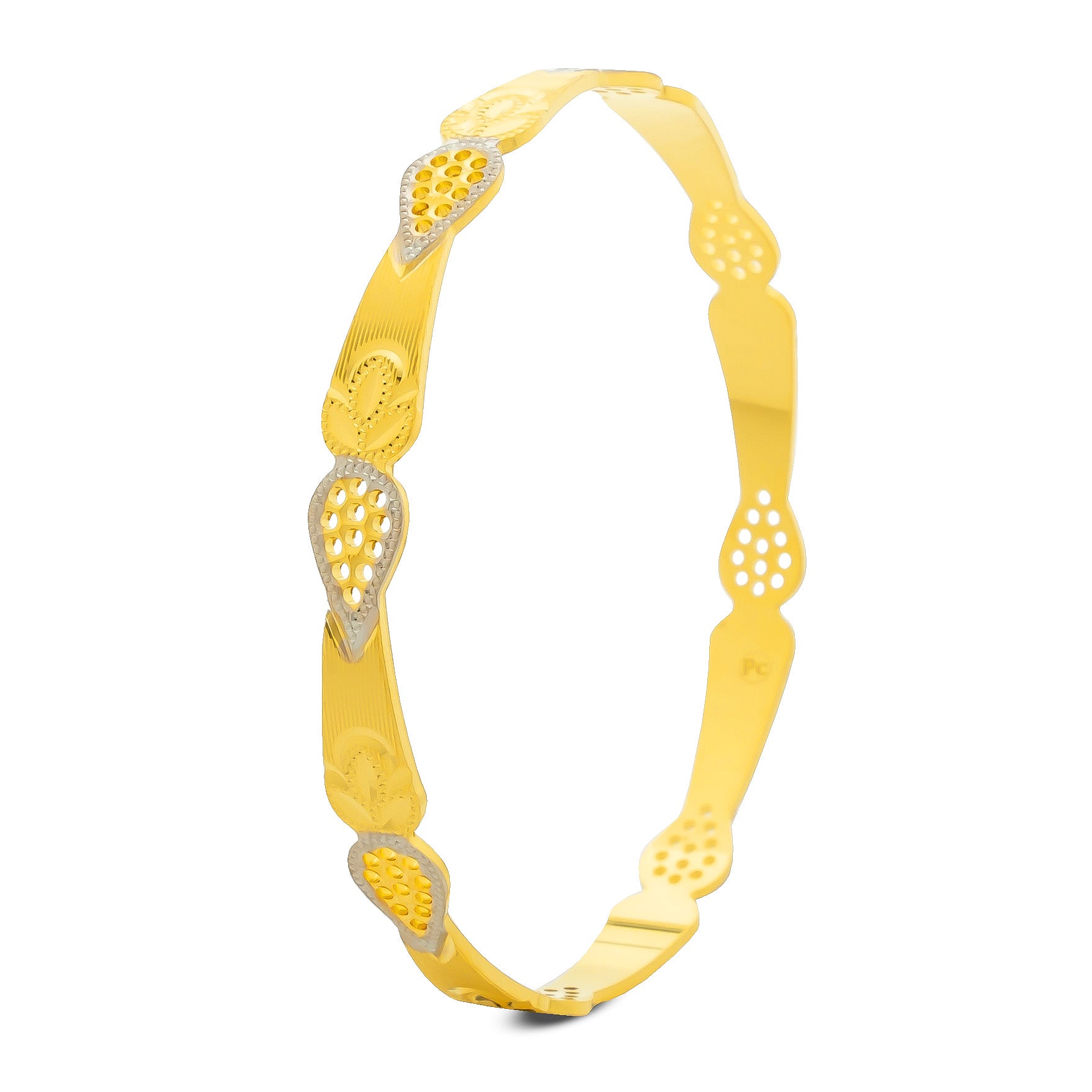 RHODIUM BANGLE PRGB237-091