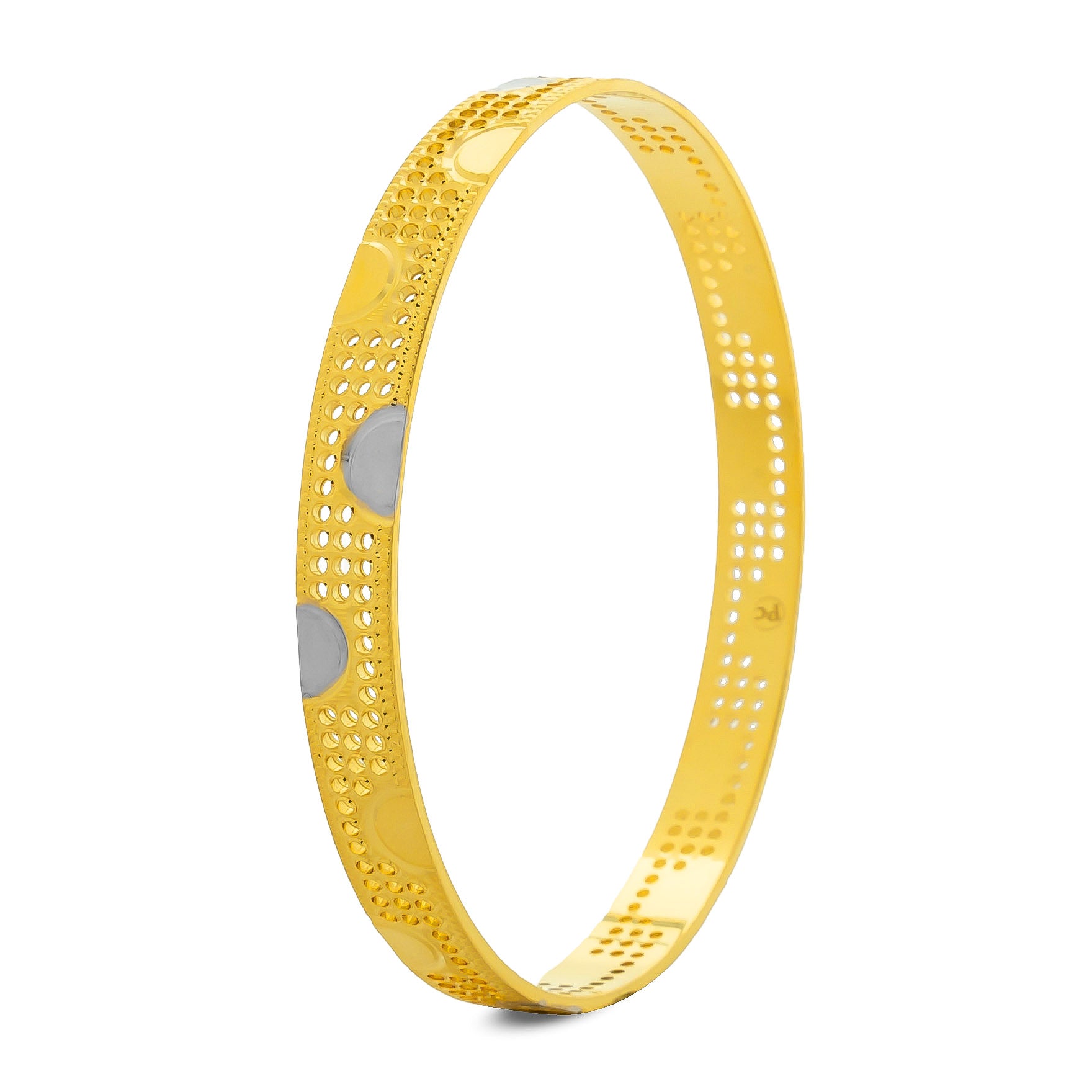 RHODIUM BANGLE PRGB232-091