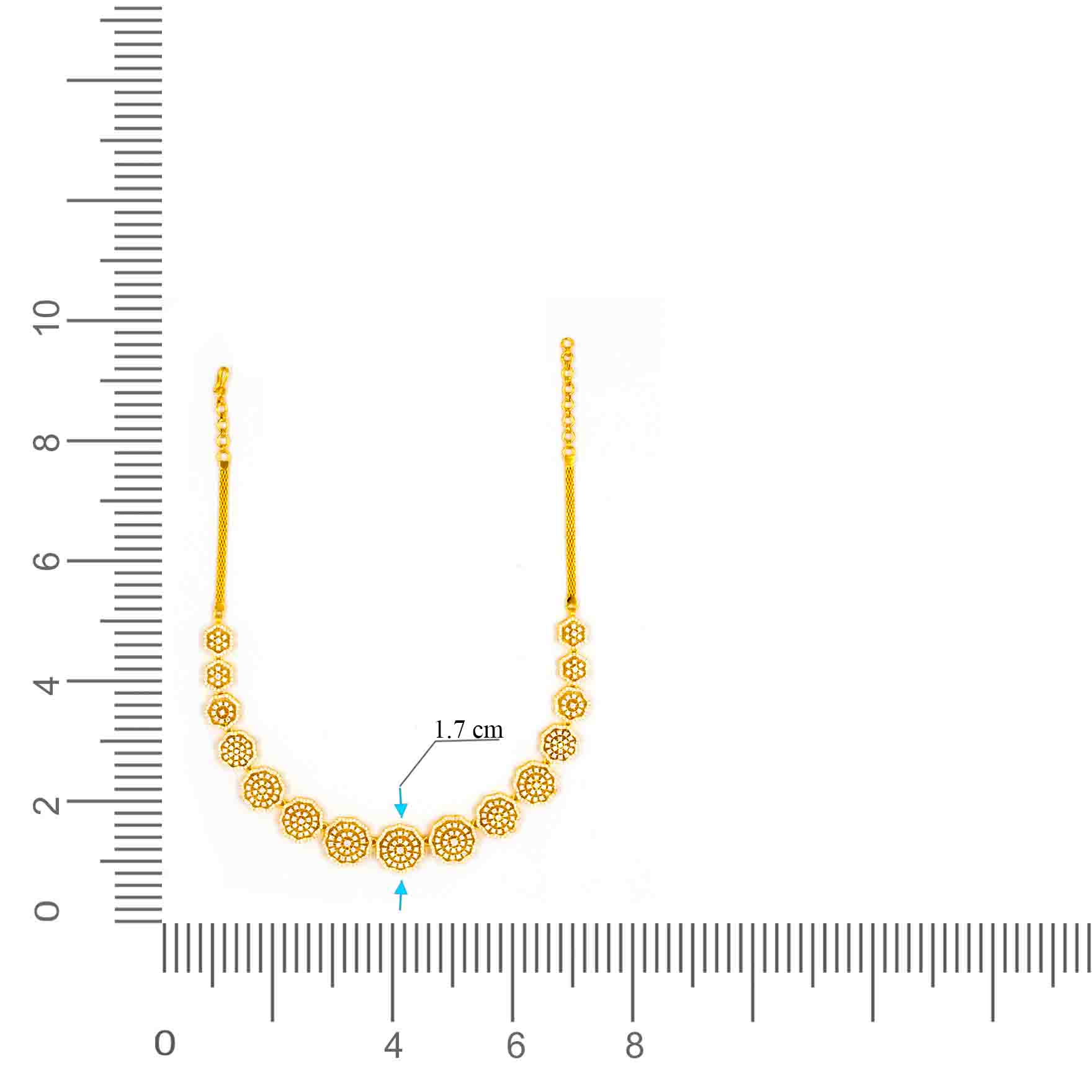 Stone Necklace with Stud PMSNS16W-009, PMSHST14W-023