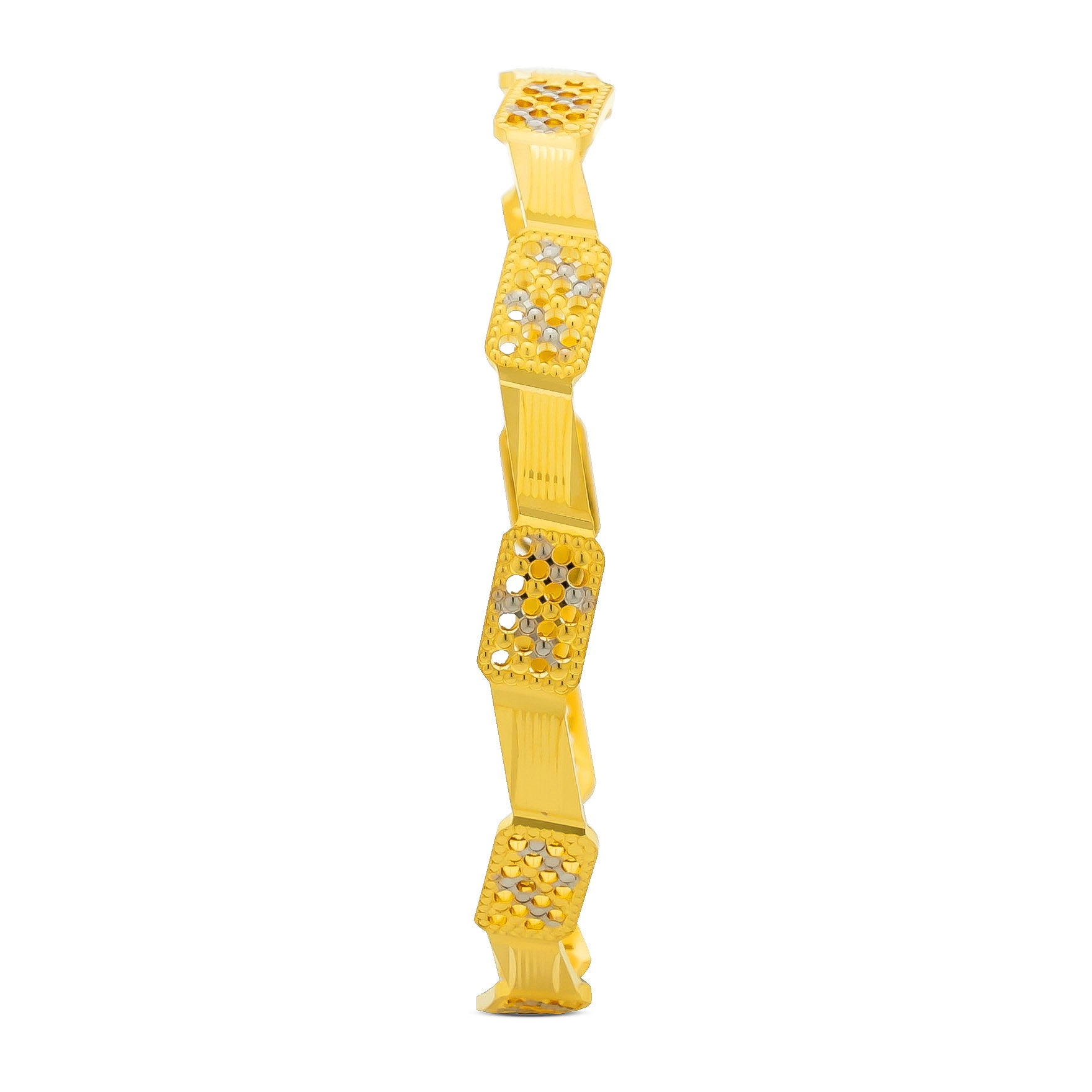 RHODIUM BANGLE PRGB56-071