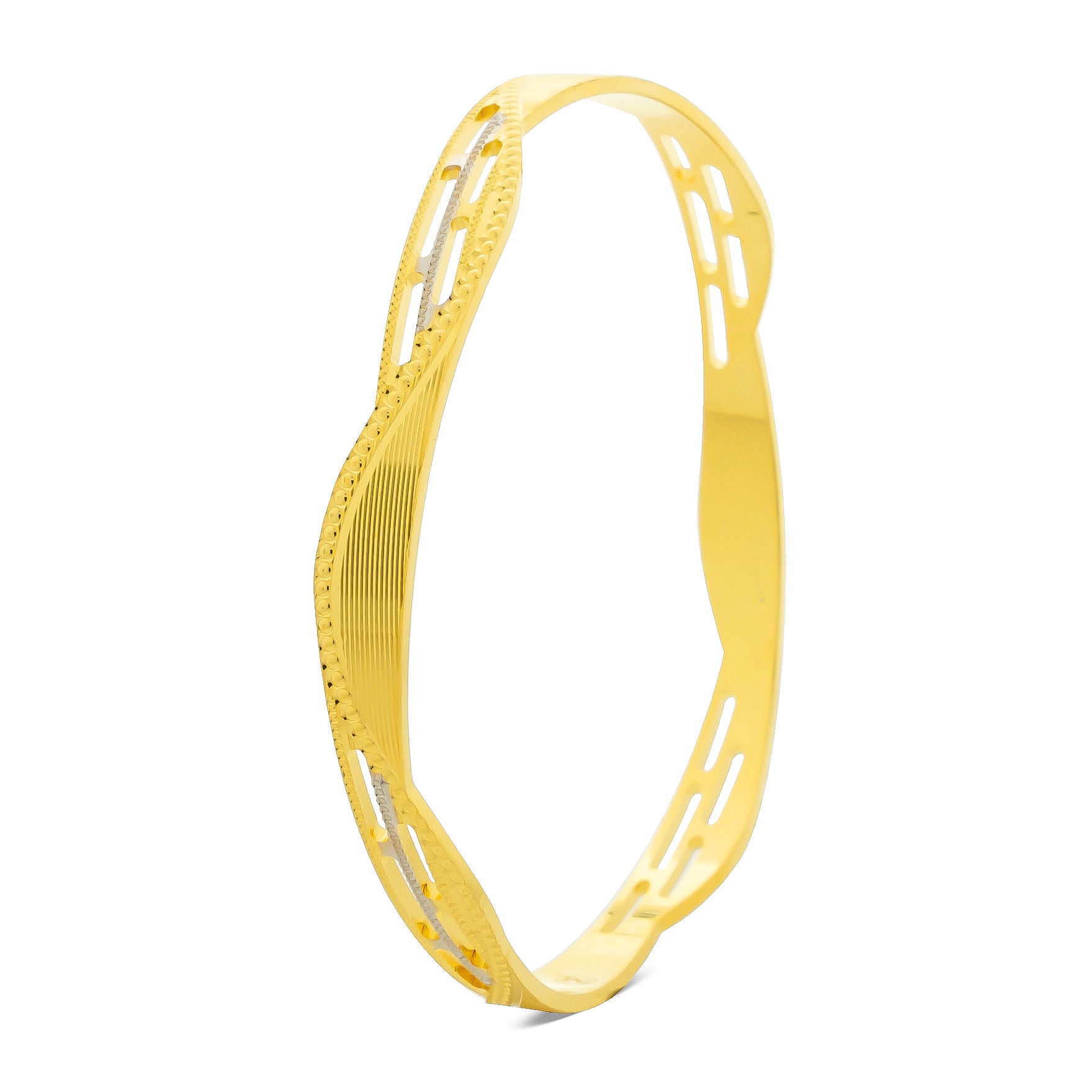 RHODIUM BANGLE PRGB59-061