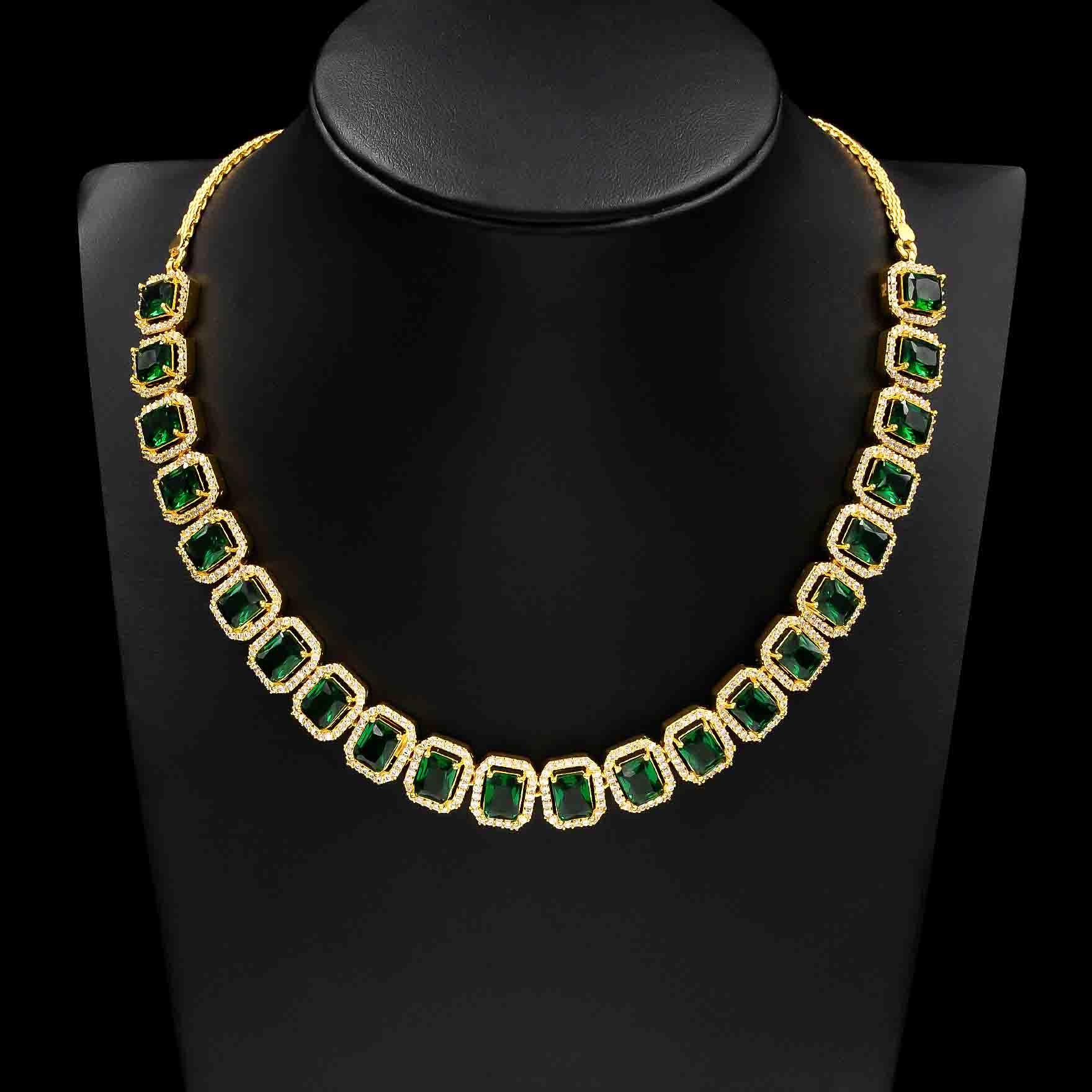 Premium Stone Necklace PMSNS1WG-058, PMSHST44WG-052