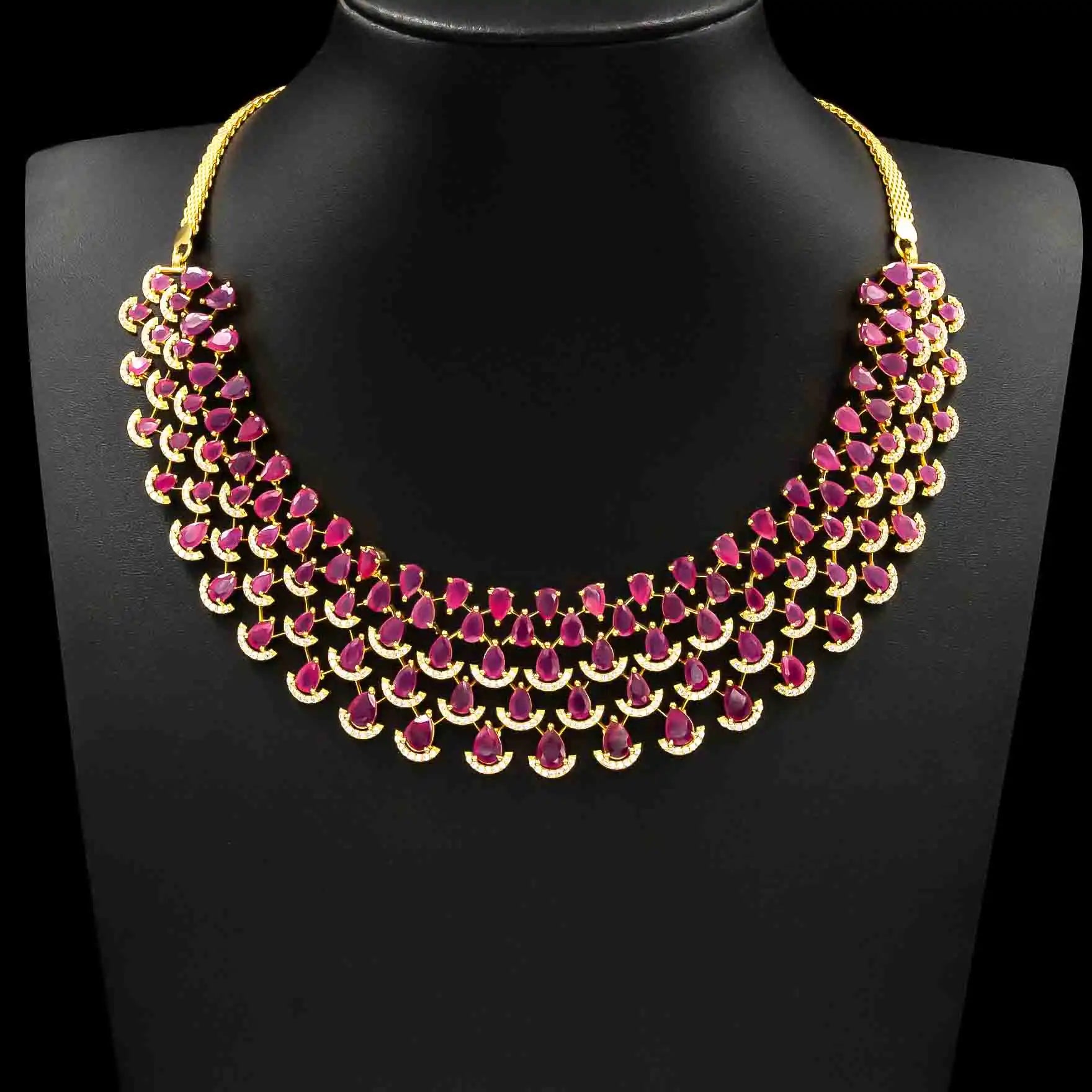 Stone Necklace with Stud PMSNSTWR-0041, PMSHST11WR-053