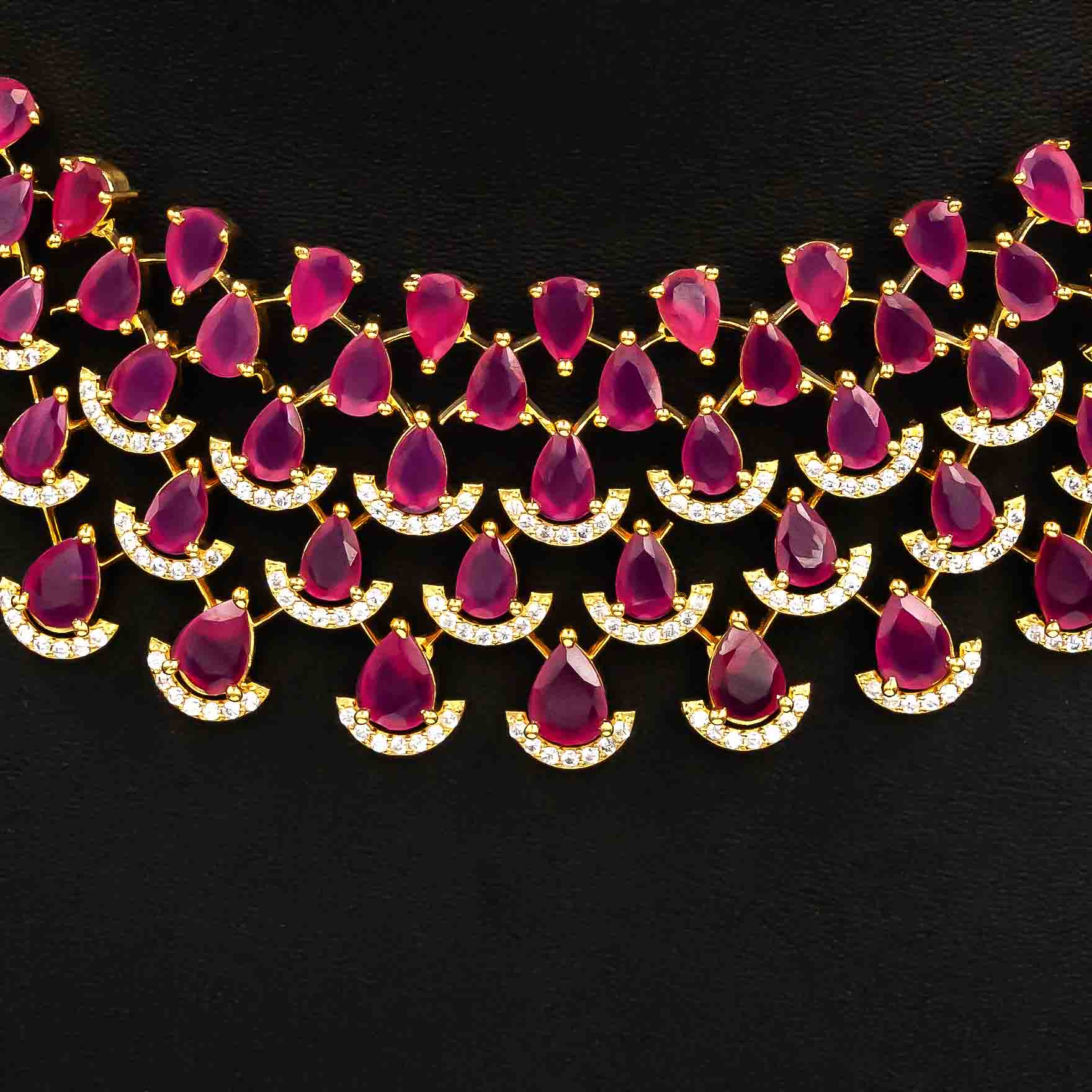 Stone Necklace with Stud PMSNSTWR-0041, PMSHST11WR-053