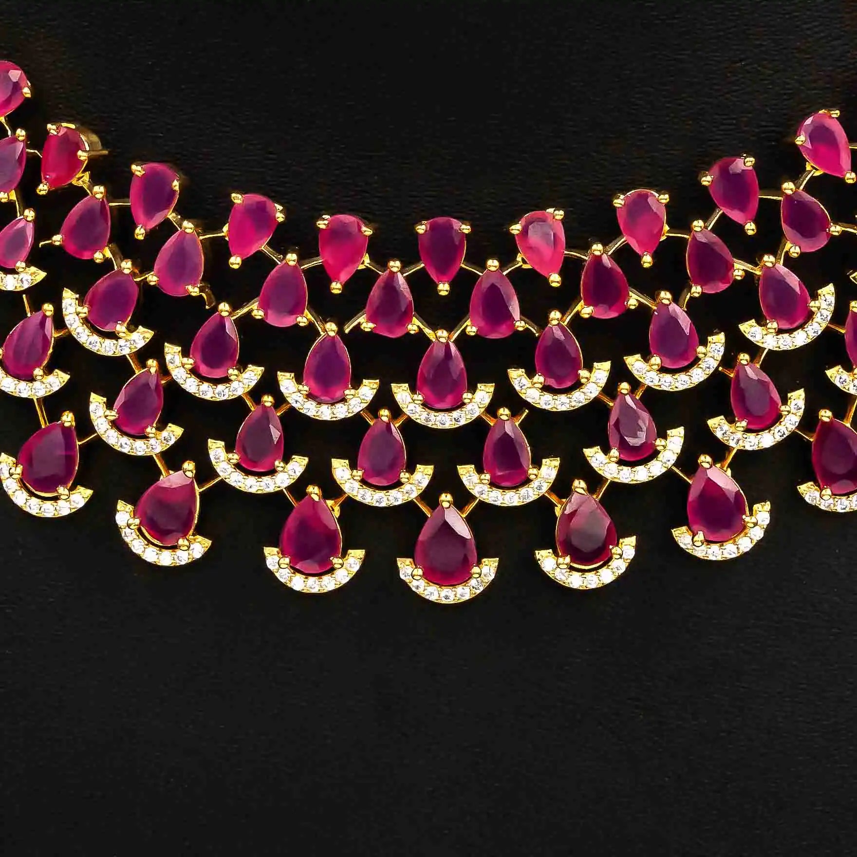 Stone Necklace with Stud PMSNSTWR-0041, PMSHST11WR-053