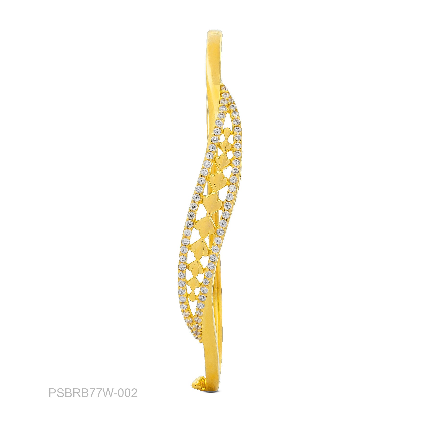 Stone Bracelet Bangle PSBRB77W-002