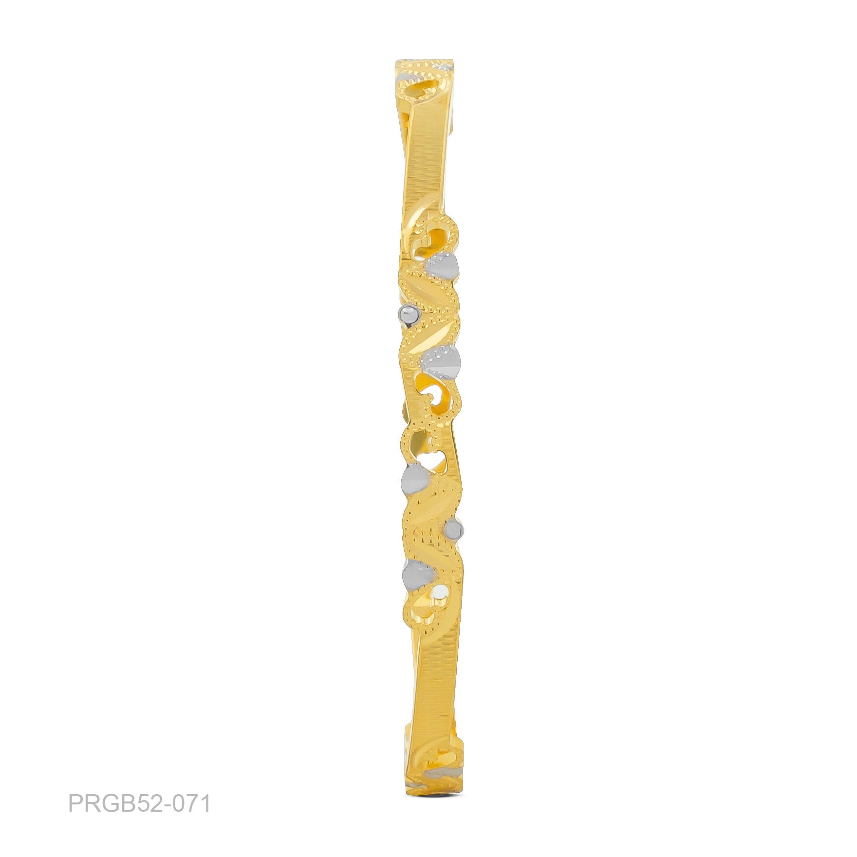 RHODIUM BANGLE PRGB52-071