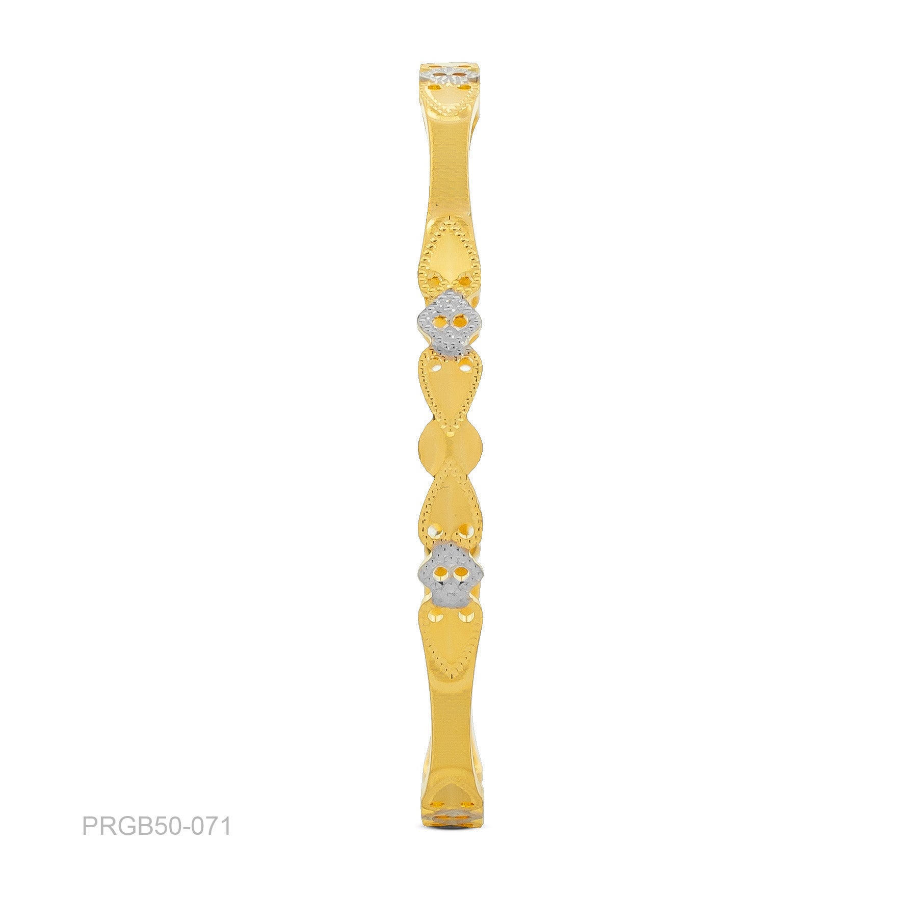 RHODIUM BANGLE PRGB50-071