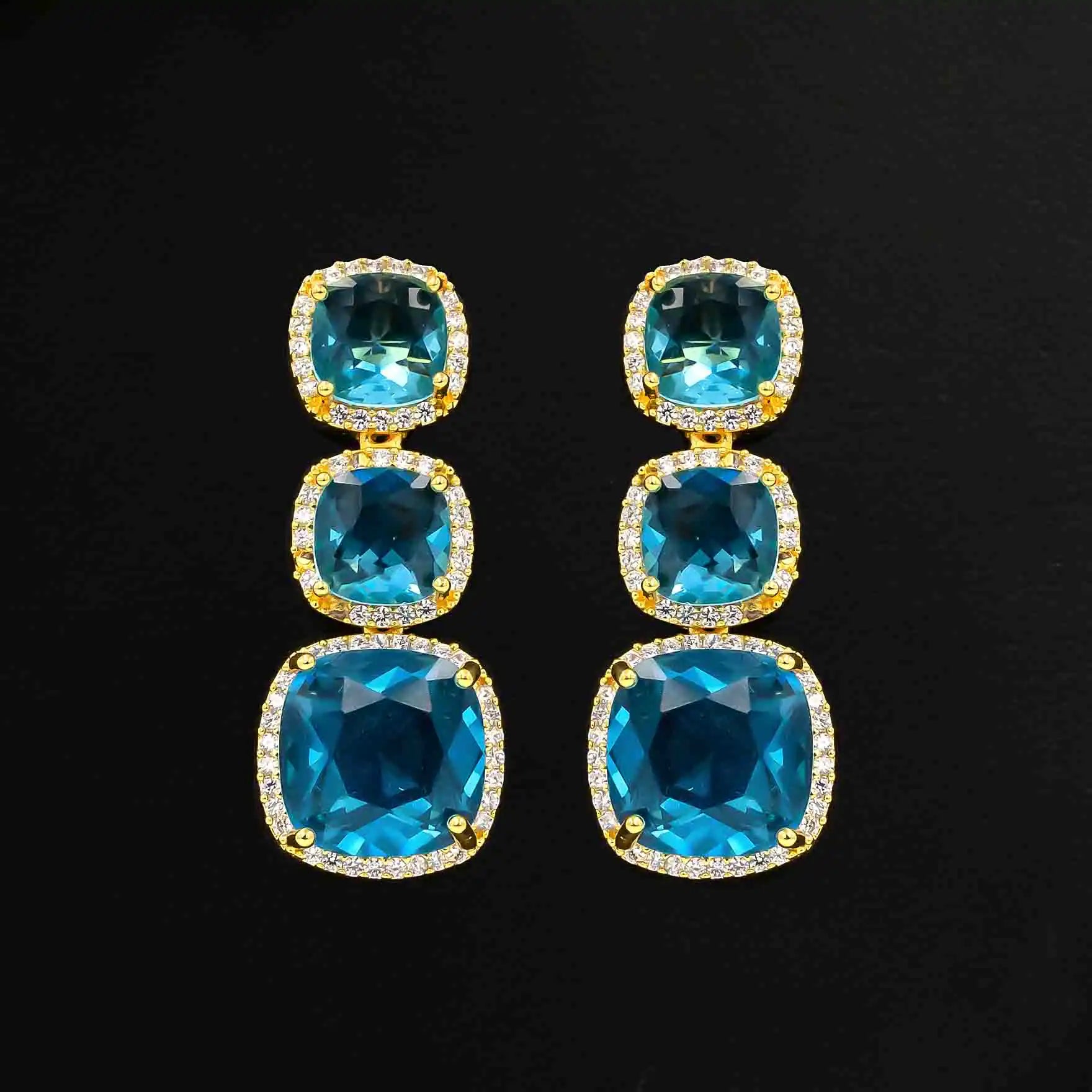 Stone Necklace with Stud PMSNS23WSB-008, PMSHST15WSB-082