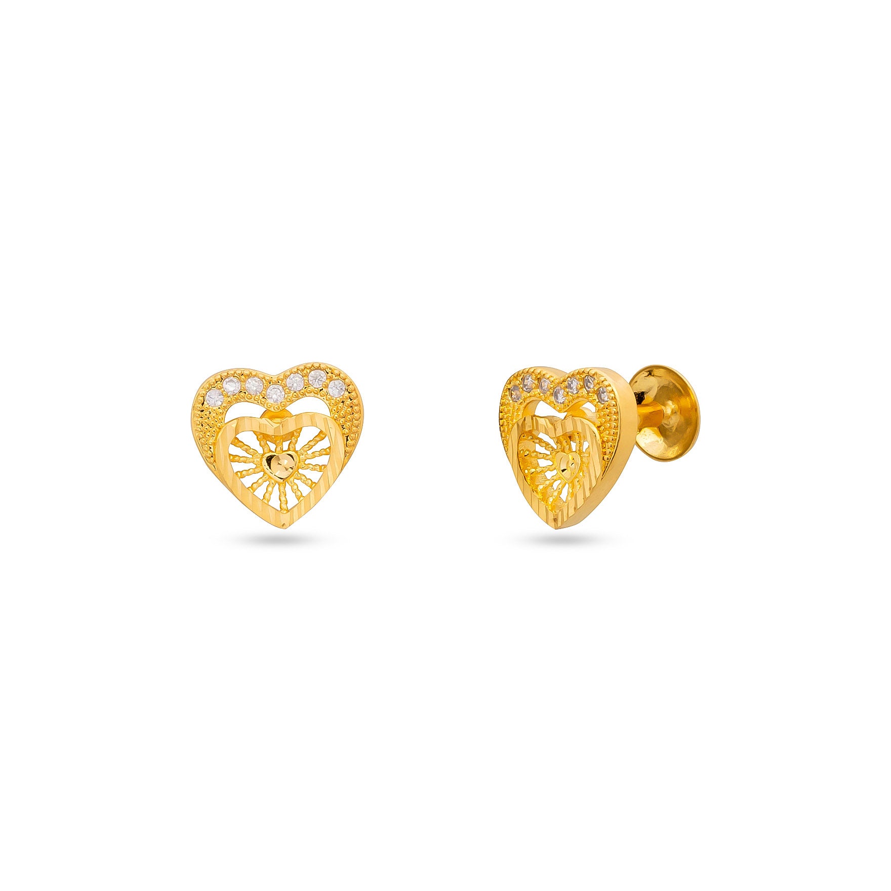 Shop Latest Stone Earrings 24kt Gold Plated for Women | Parakkat Jewels