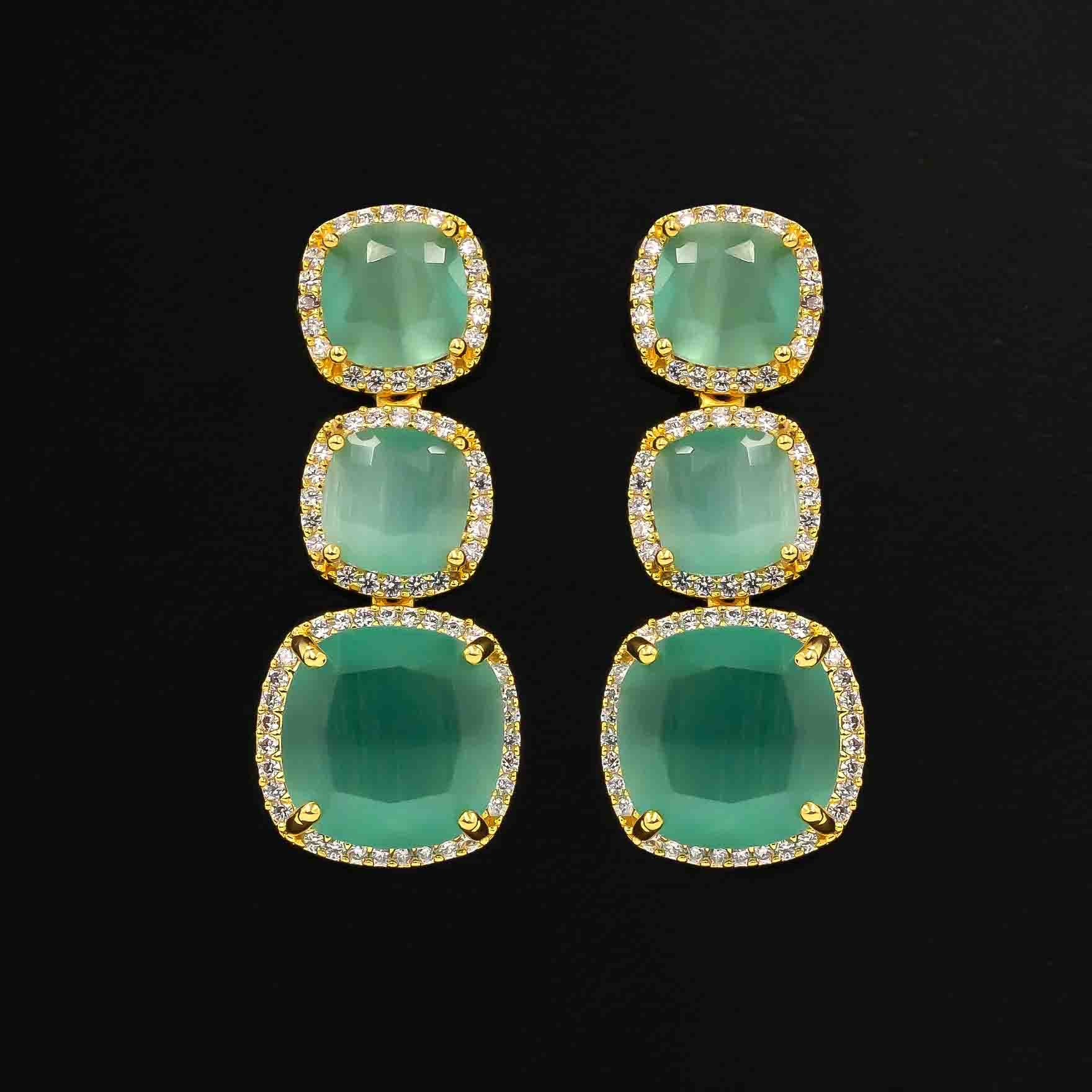 Stone Necklace with Stud PMSNS23WN-008, PMSHST15W-082