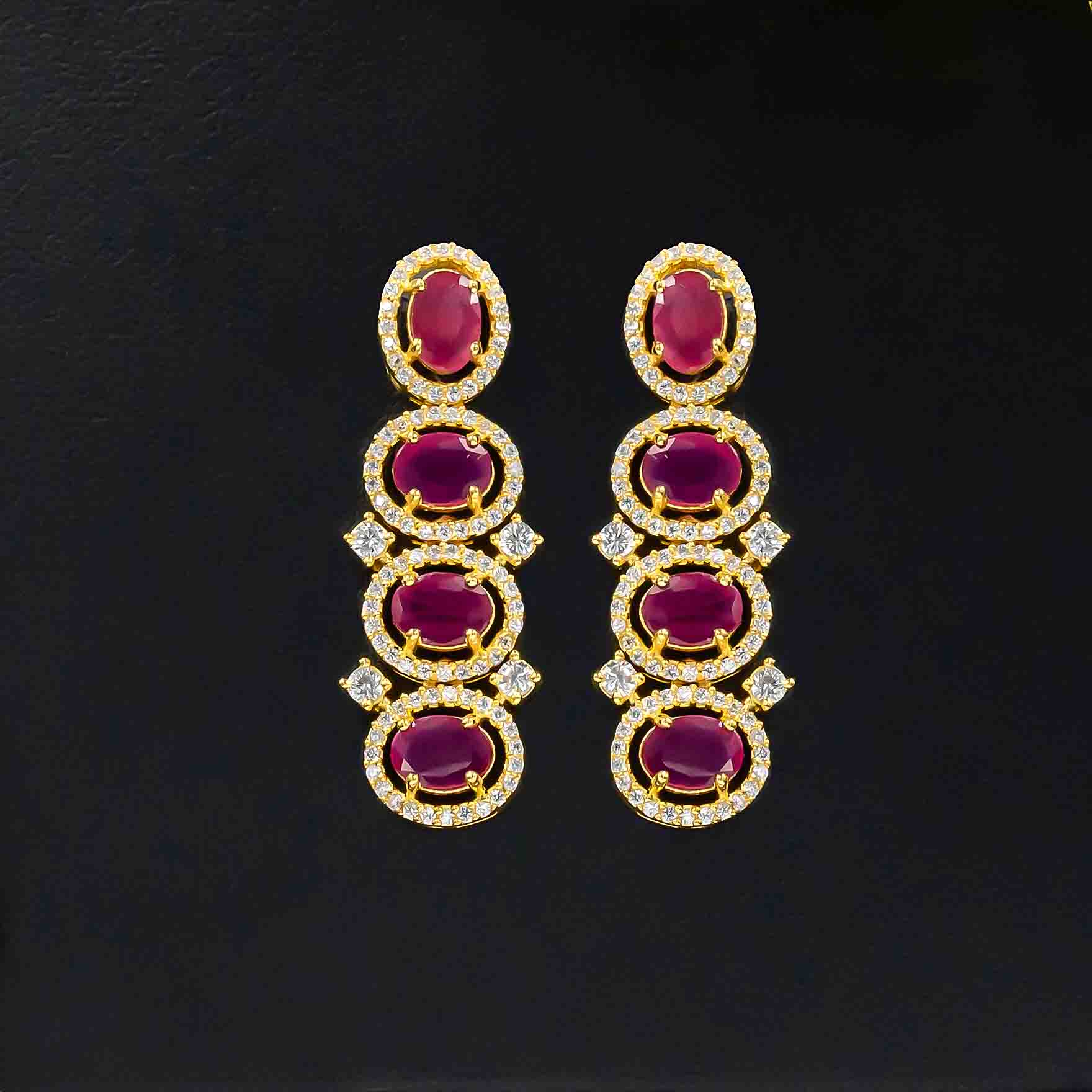 Stone Necklace with Stud PMSNS8WR-0011, PMSHST16WR-082