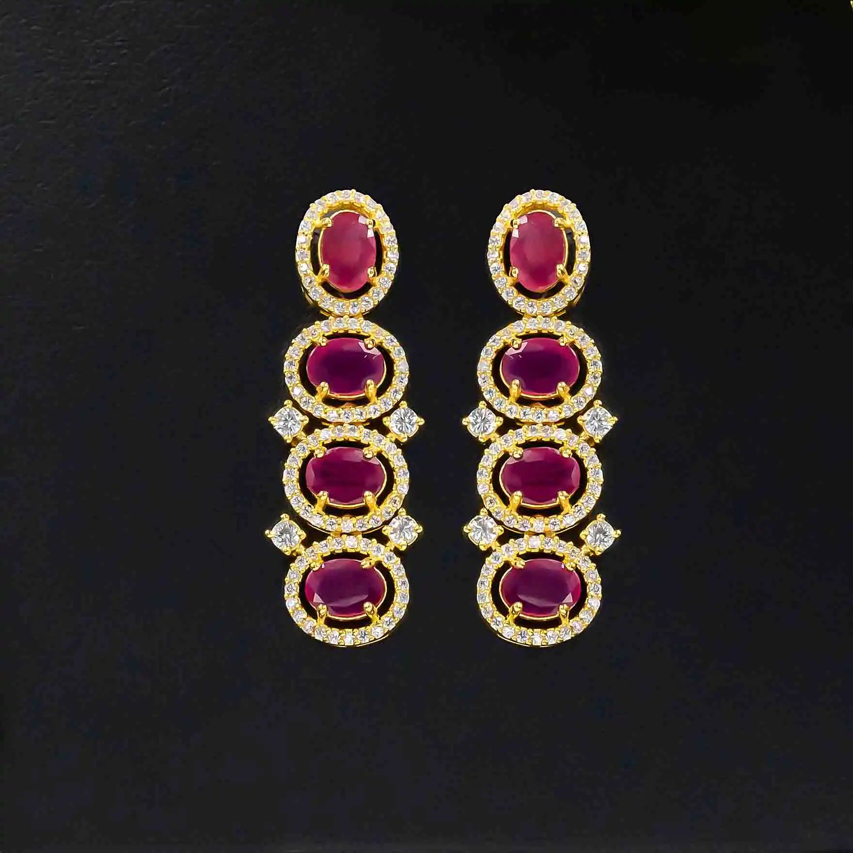 Stone Necklace with Stud PMSNS8WR-0011, PMSHST16WR-082