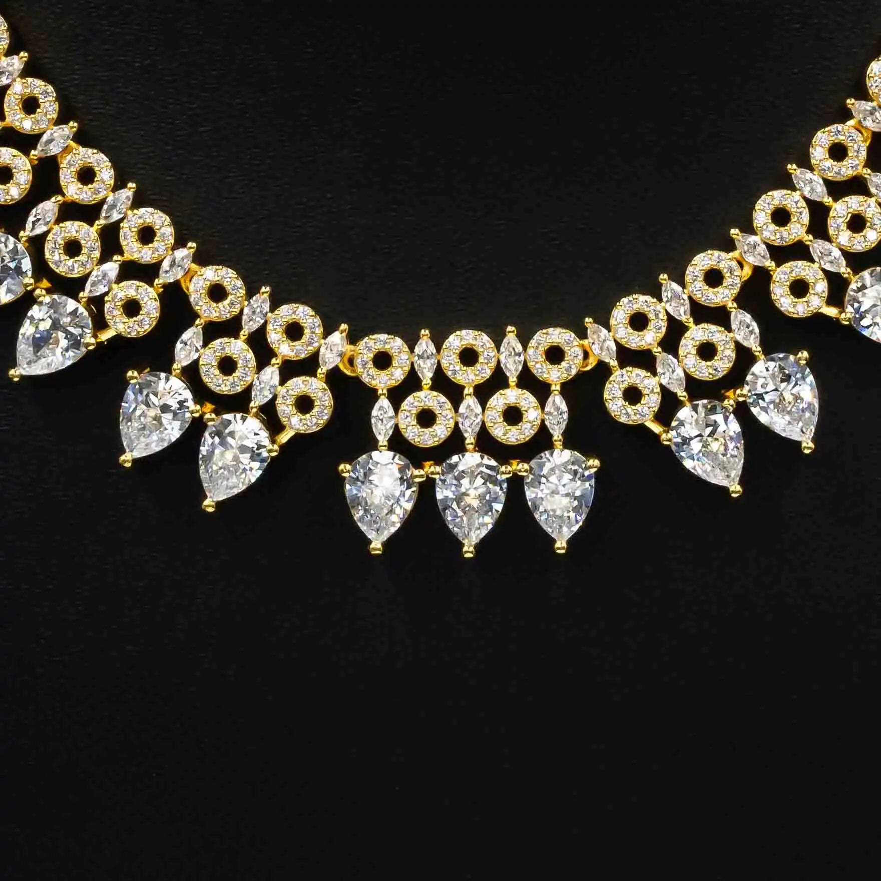Stone Necklace with Stud PMSNS9W-0011, PMSHST19W-082