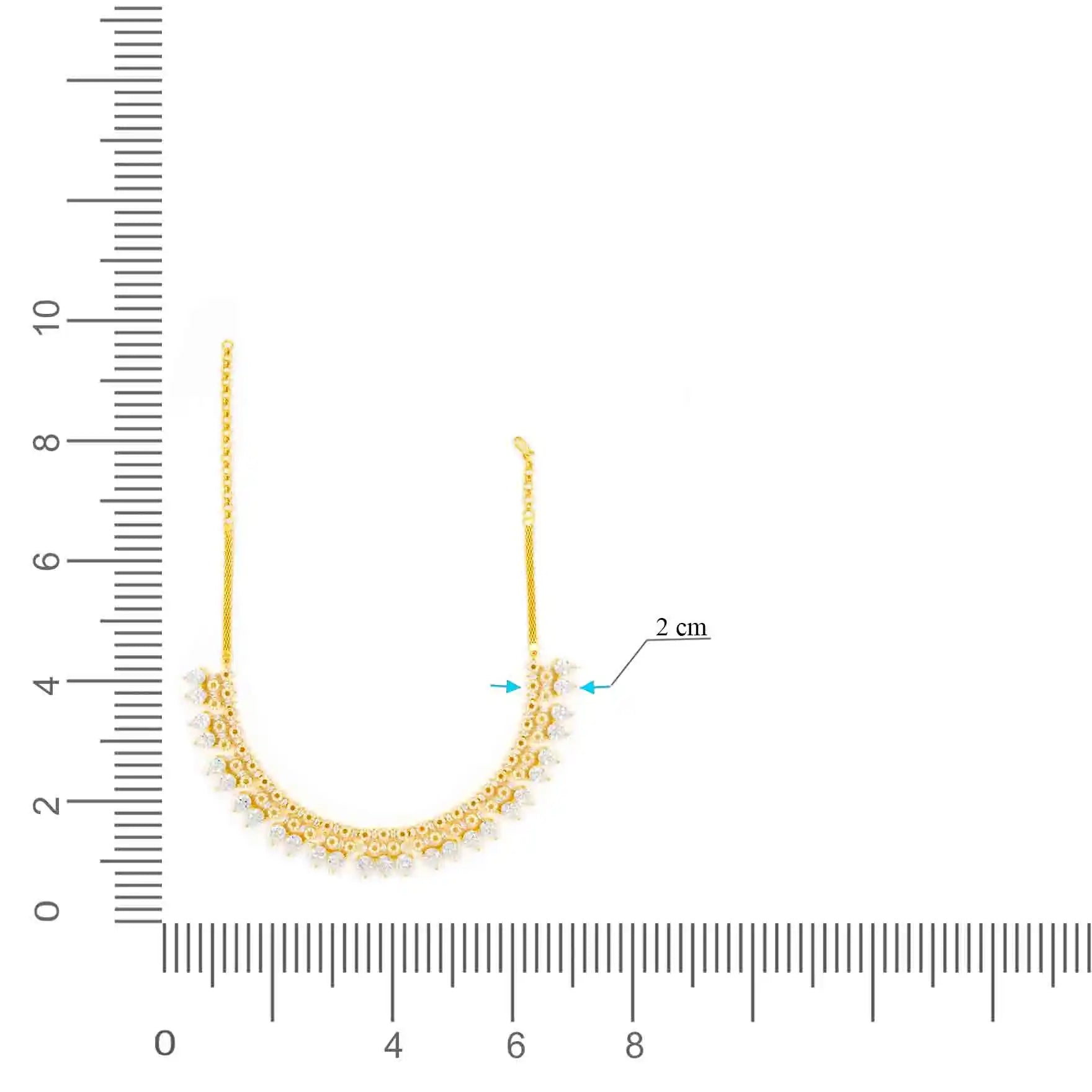 Stone Necklace with Stud PMSNS9W-0011, PMSHST19W-082