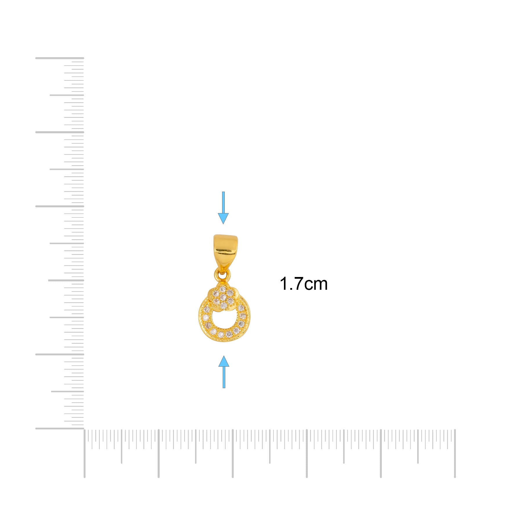 Stone Pendant PSLT166W-09