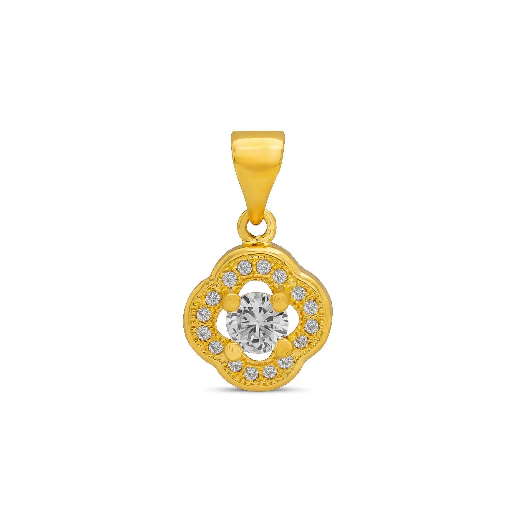 Golden Pendant PSLT91W-09