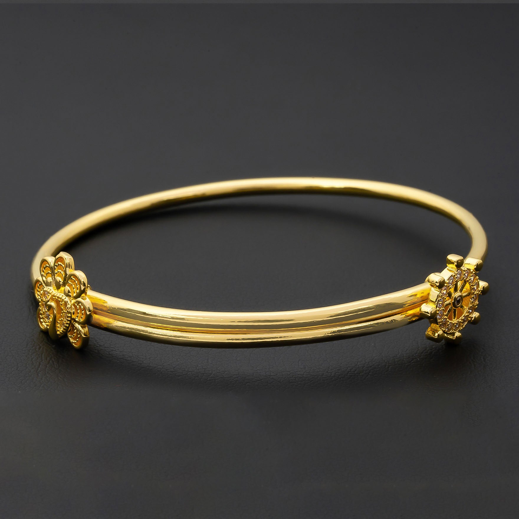 Stone Stone Baby Bangle PSBB4W-541