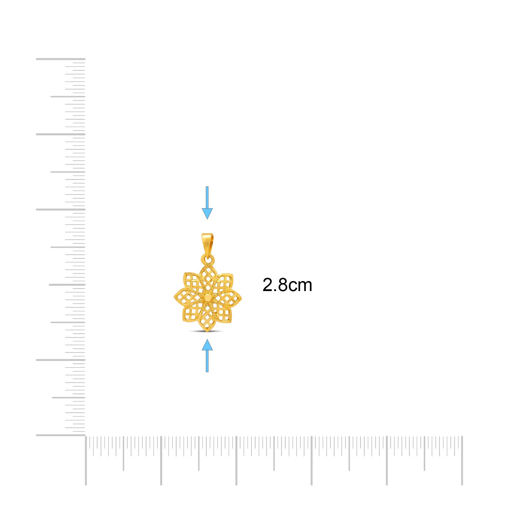 Golden Pendant PGLT140-09