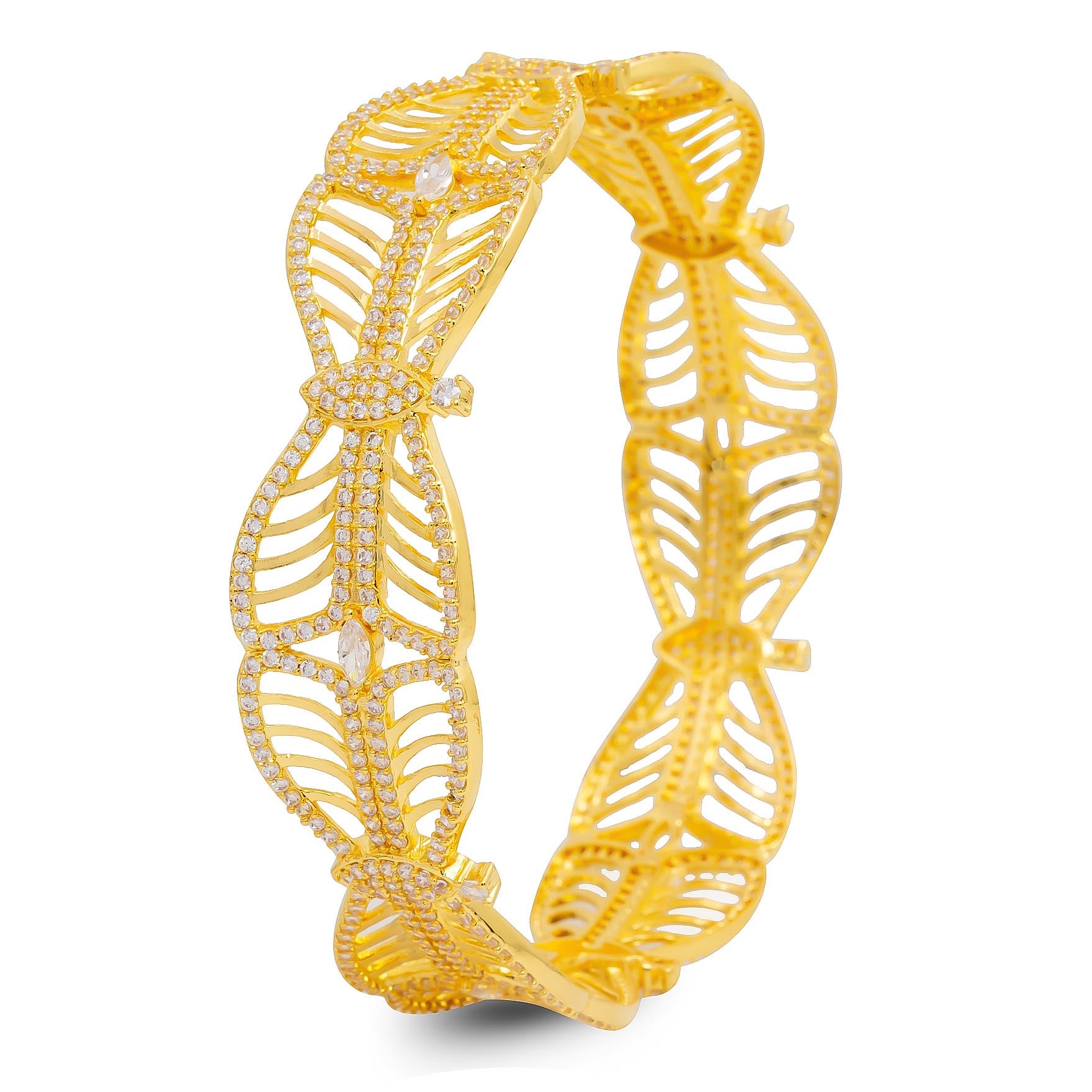 PREMIUM STONE BANGLE PMSB59W-006