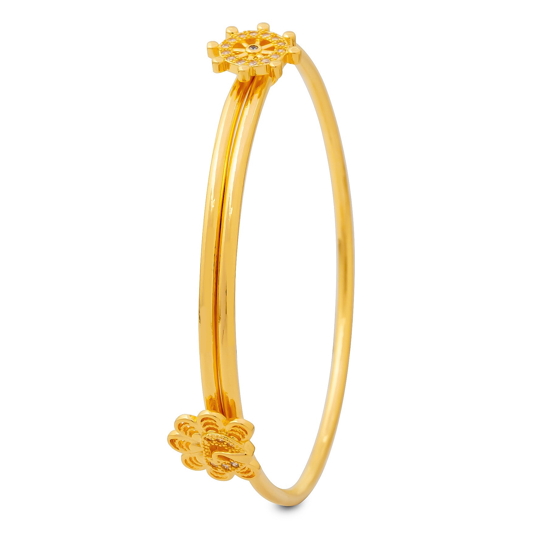 Stone Stone Baby Bangle PSBB4W-541
