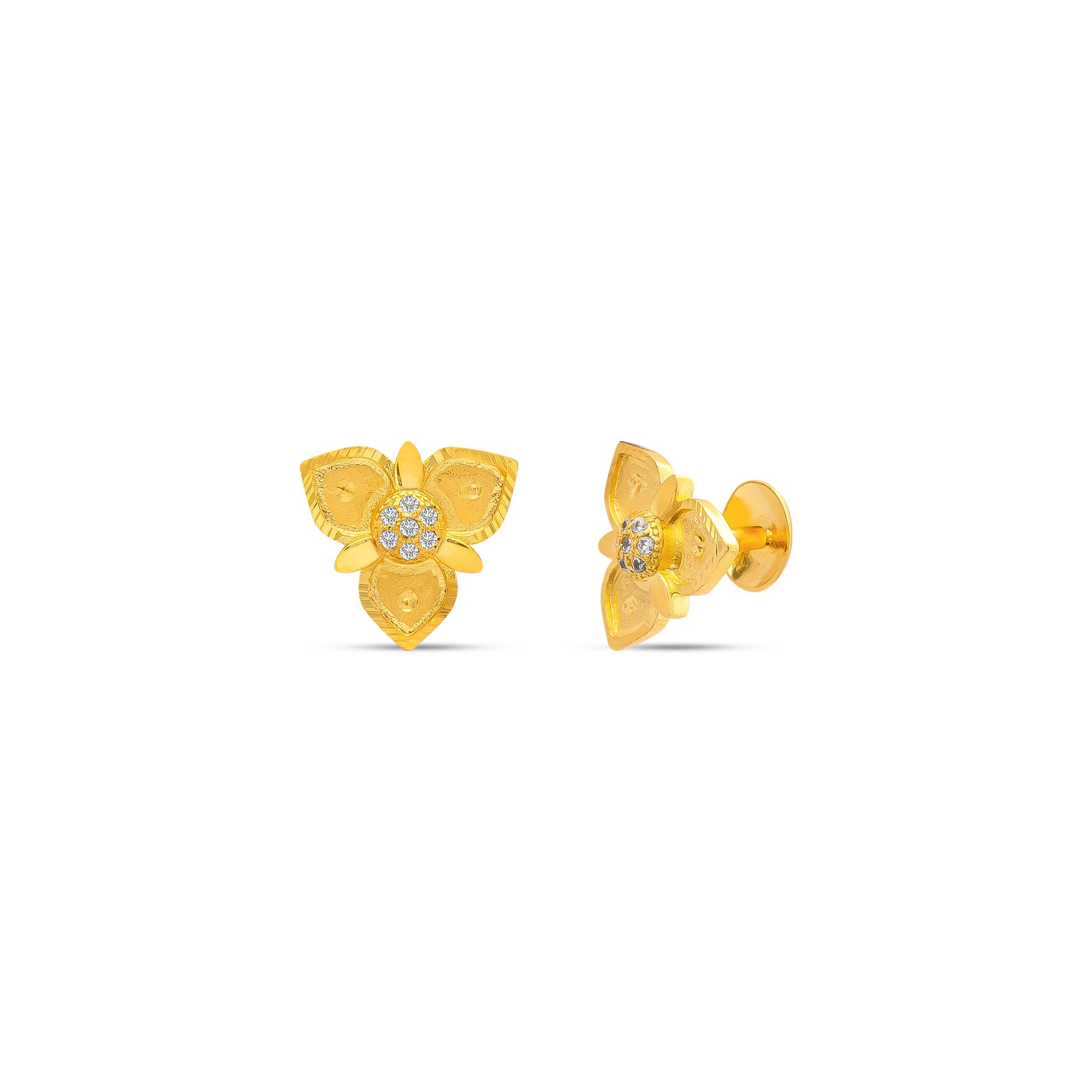 STONE EARRING PSST521W-001