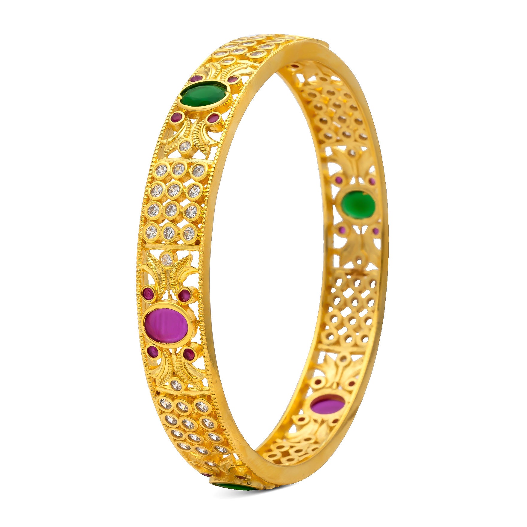 PREMIUM STONE BANGLE PMSB83WRG-006