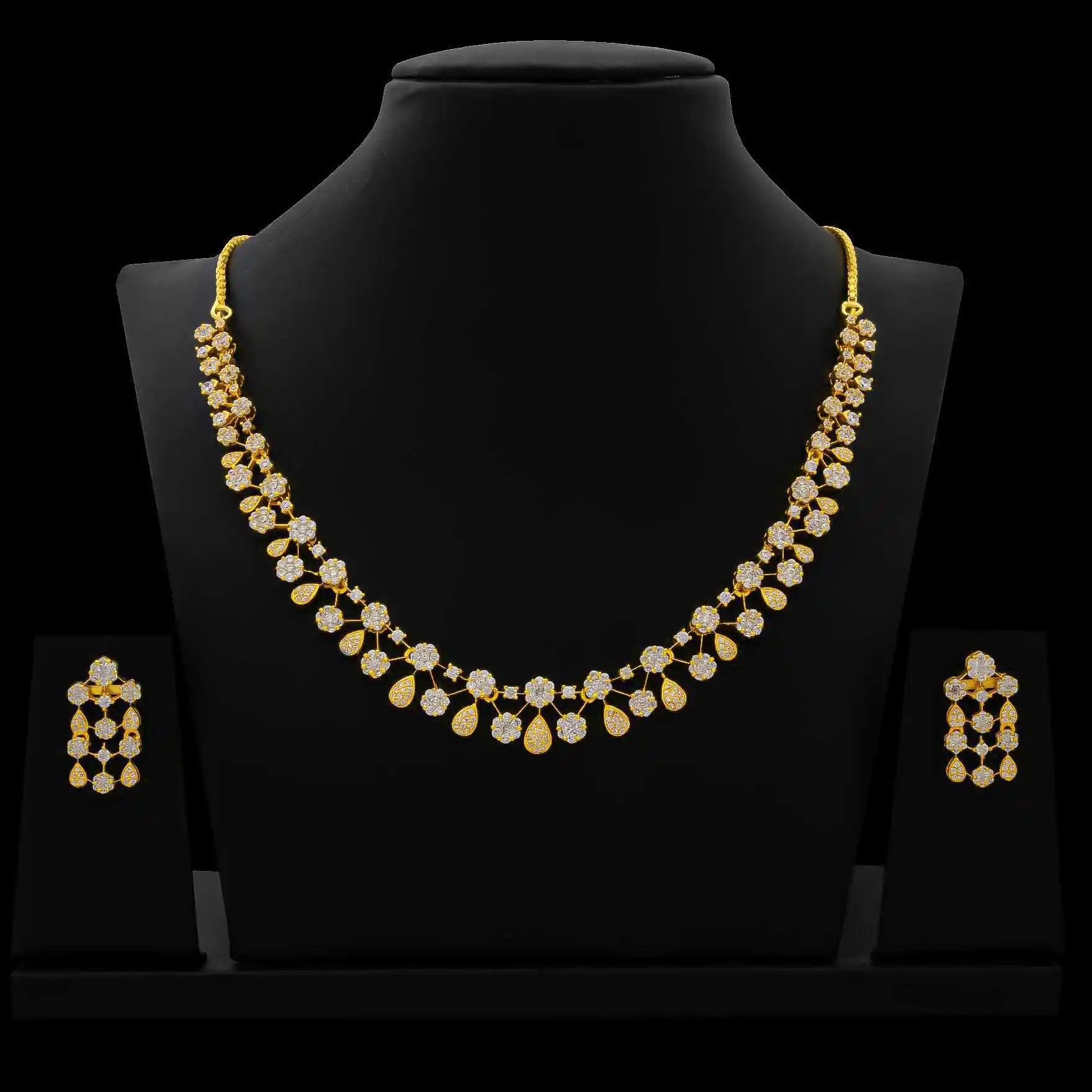 Stylish Stone Necklace Set For Party