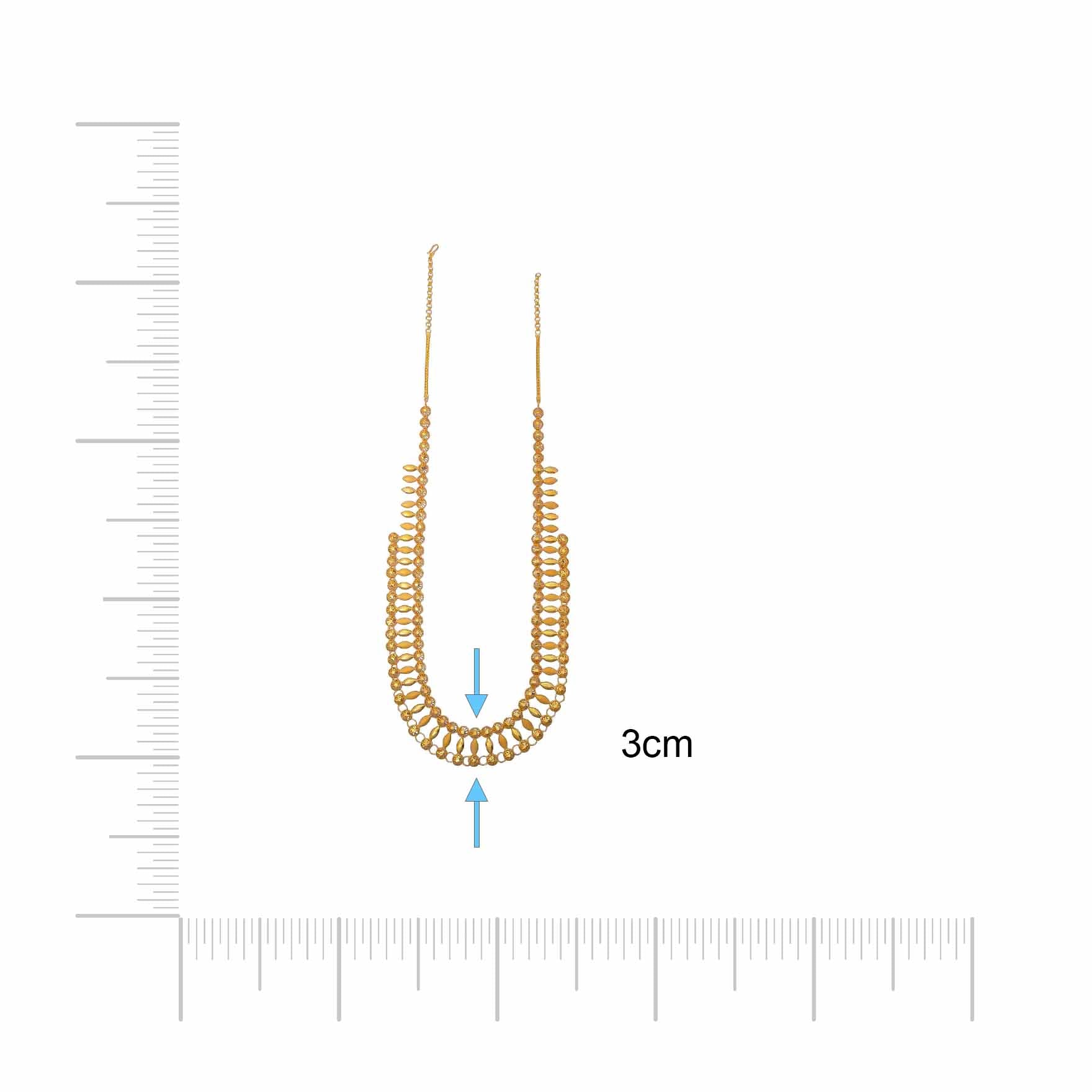 Golden Necklace Long PGNL5-0601
