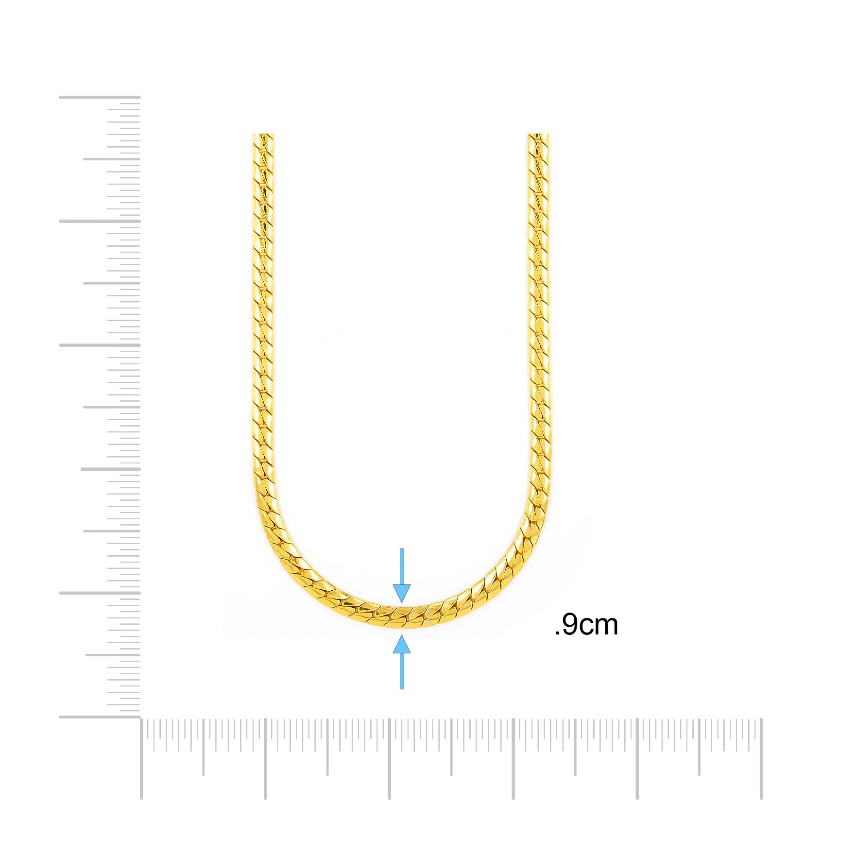 Gold chain PCX48-009