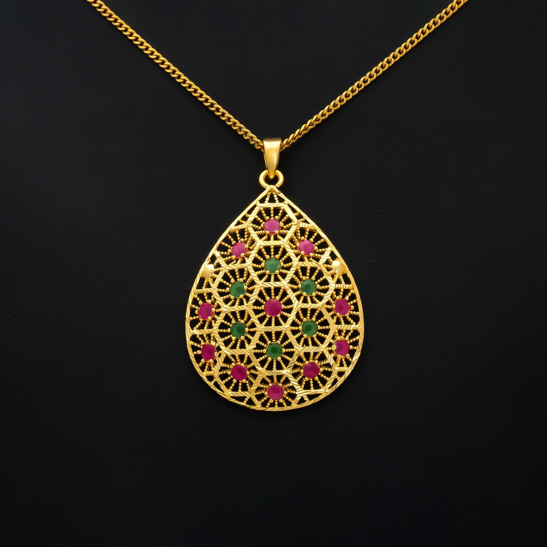 Golden Pendant PSLT34RG-031