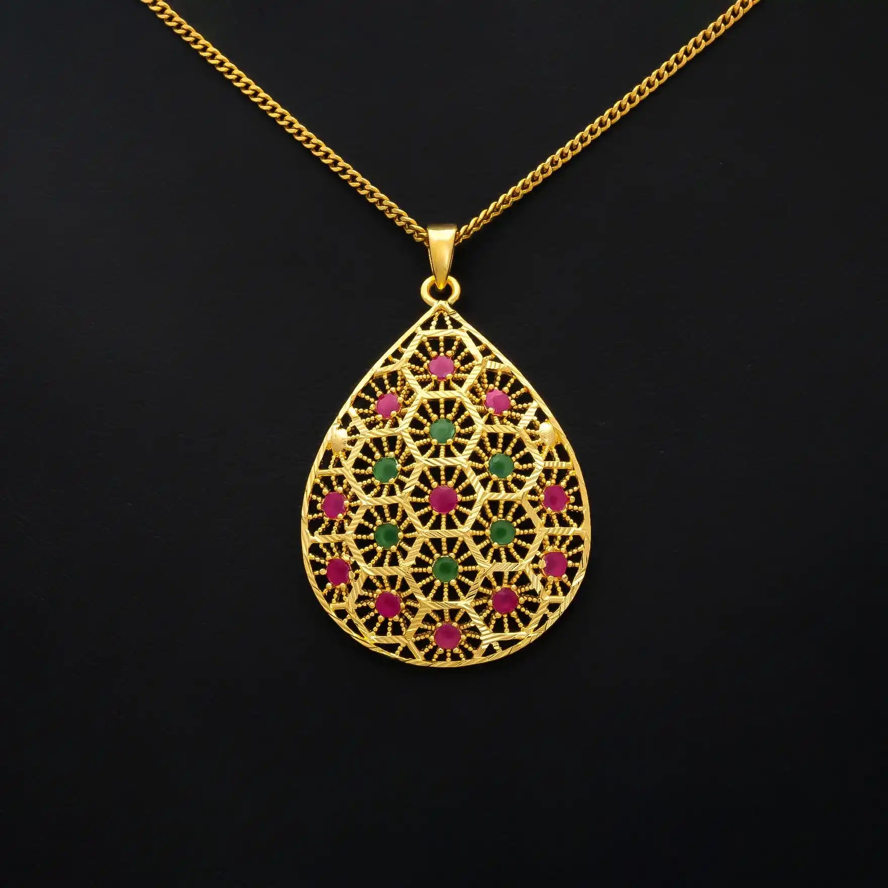 Golden Pendant PSLT34RG-031