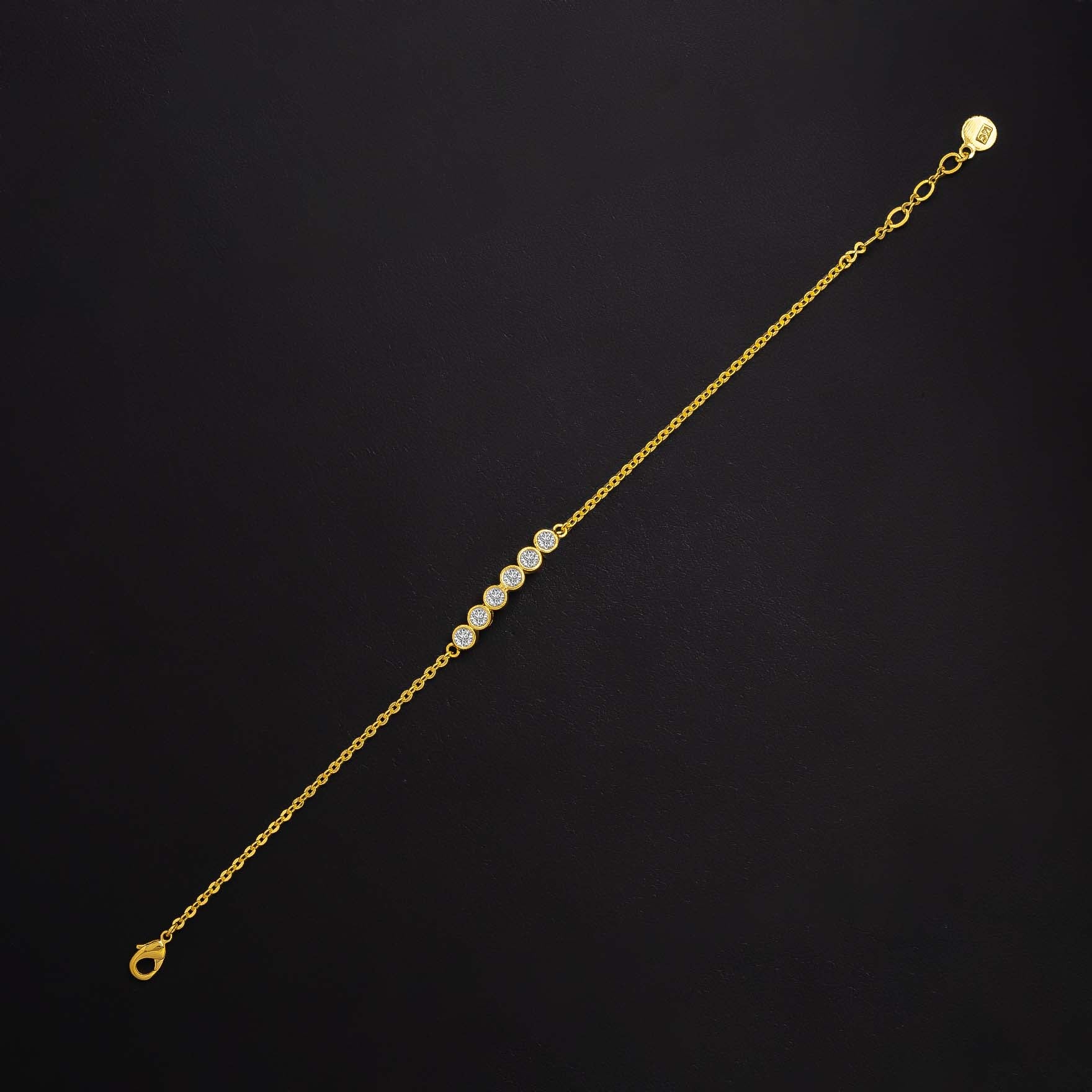 Stone Bracelet PSBR103W-052