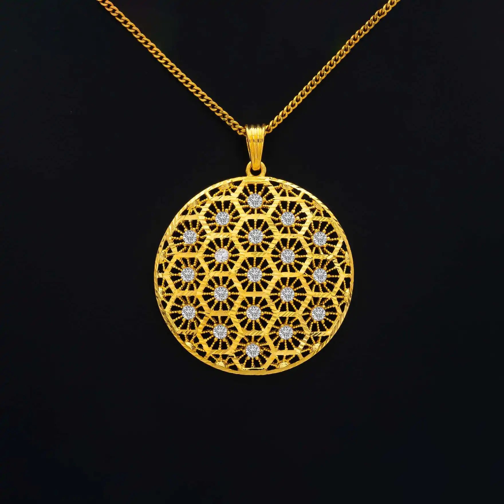 Golden Pendant PSLT60W-071