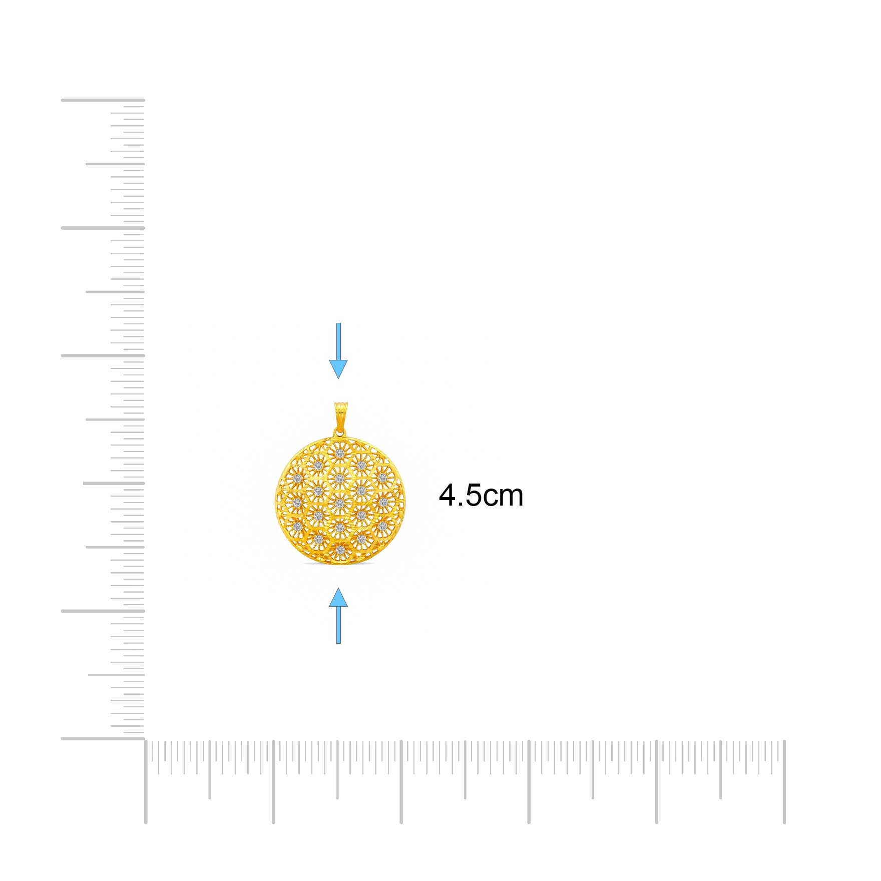Golden Pendant PSLT60W-071