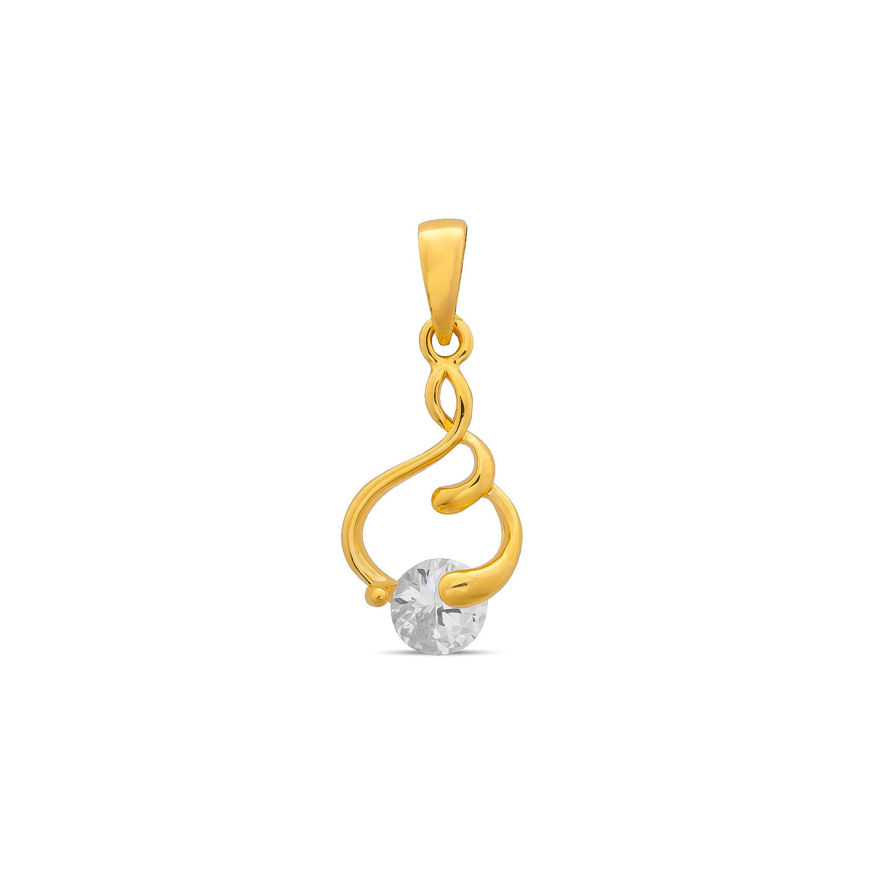 Golden Pendant PSLT106W-06