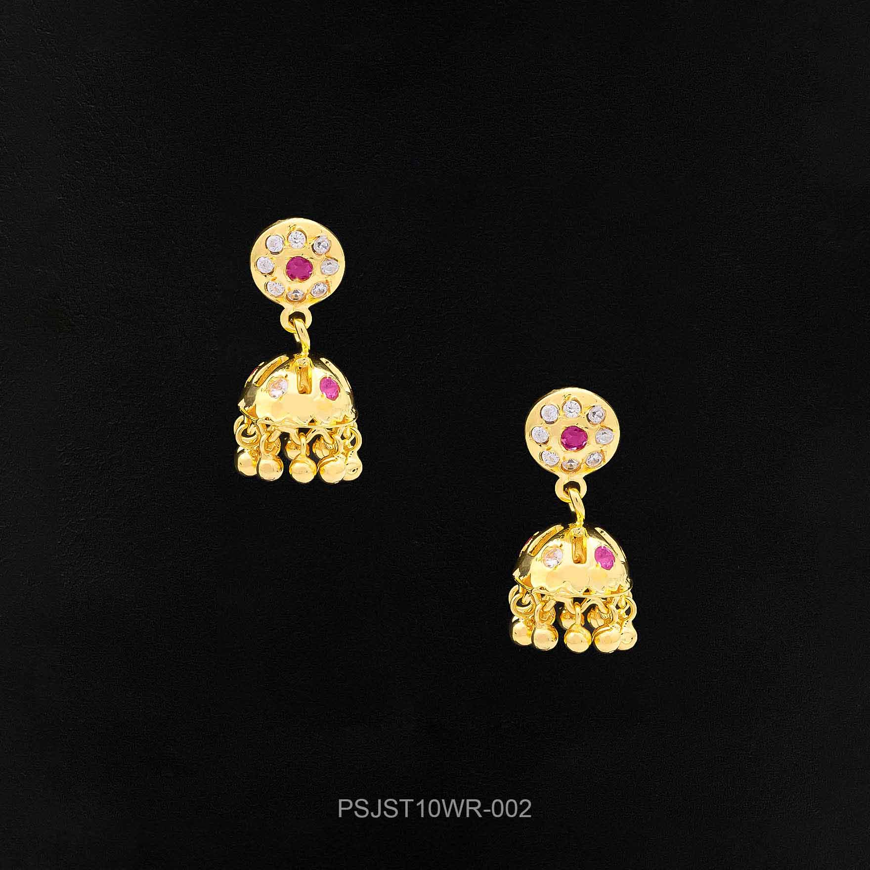 Shop Gold Plated Jimika Earrings Online | Parakkat Jewels
