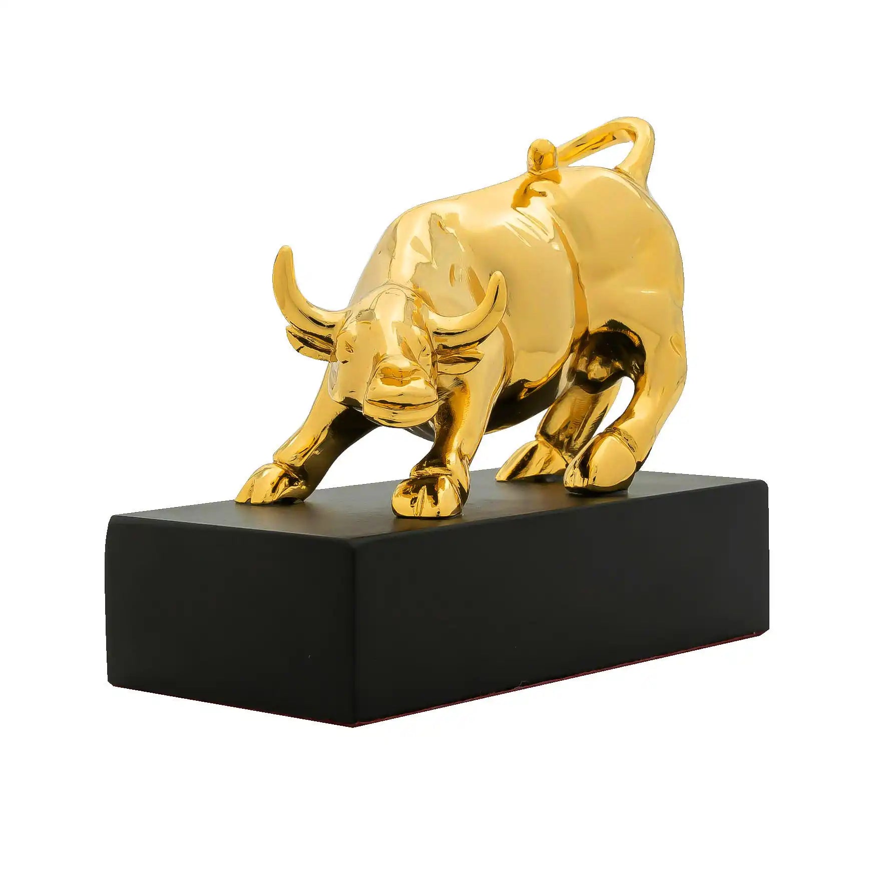 Stock Market Bull Figurine – Contemporary Art Sculpture – Gifting/Home & Office | PIDRGBU2-054