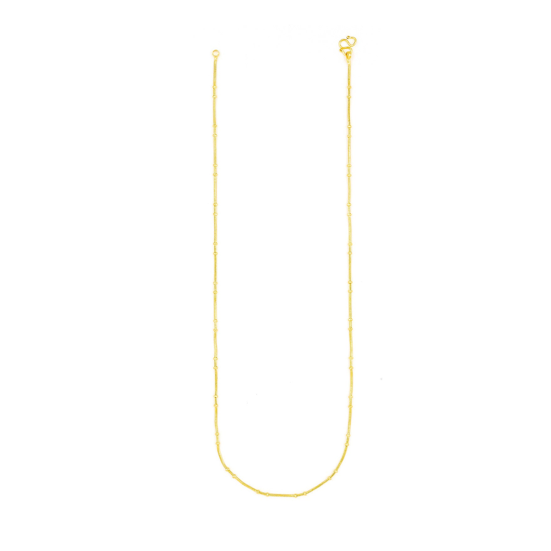 Golden Kashmiri Bead Millennium chain PCM30-052