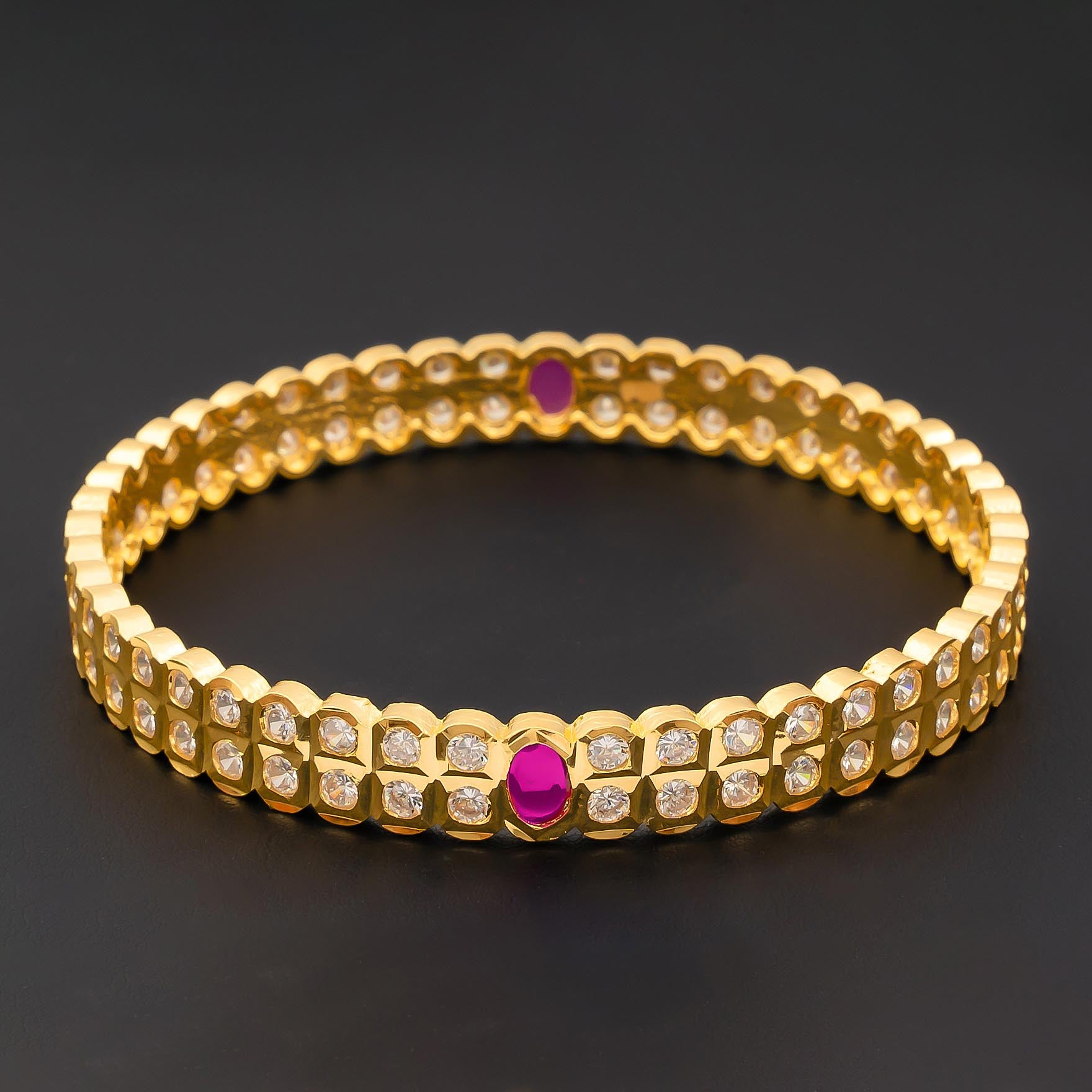 Buy Premium Stone Bangle for Women Online | Parakkat Jewels
