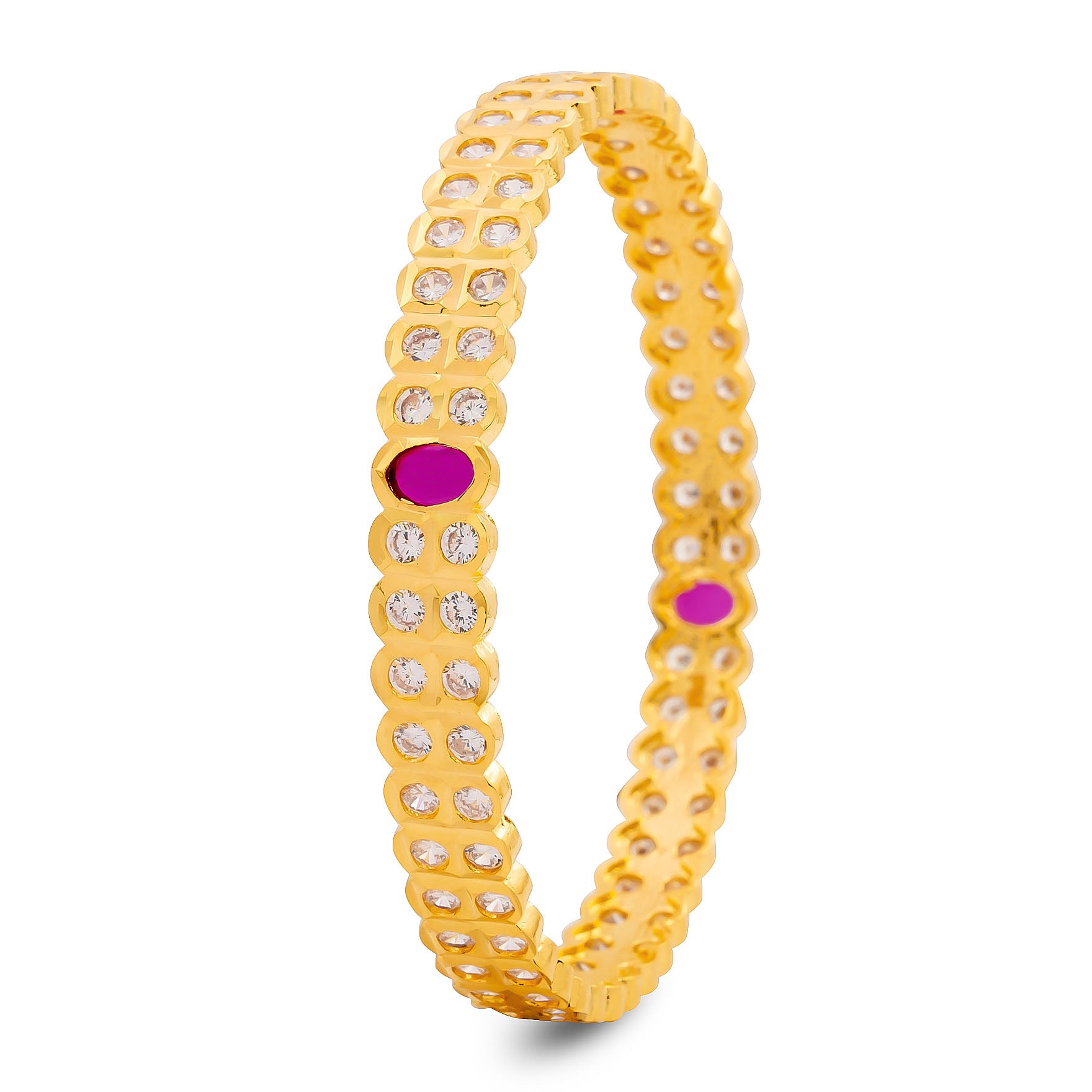 Trending Premium Stone Bangle for Women Online | Parakkat Jewels