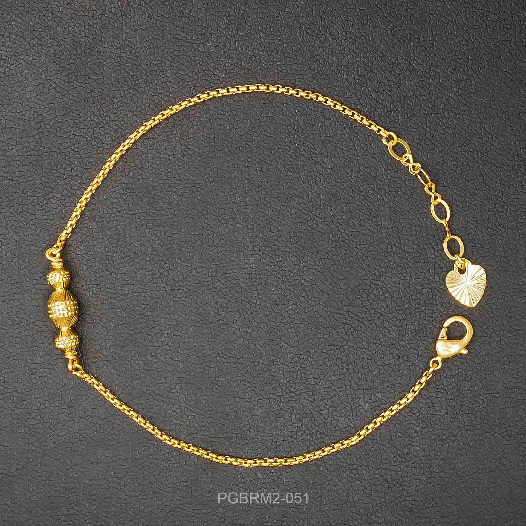 Buy 24k Golden Bracelet Bangle for Women | Parakkat Jewels