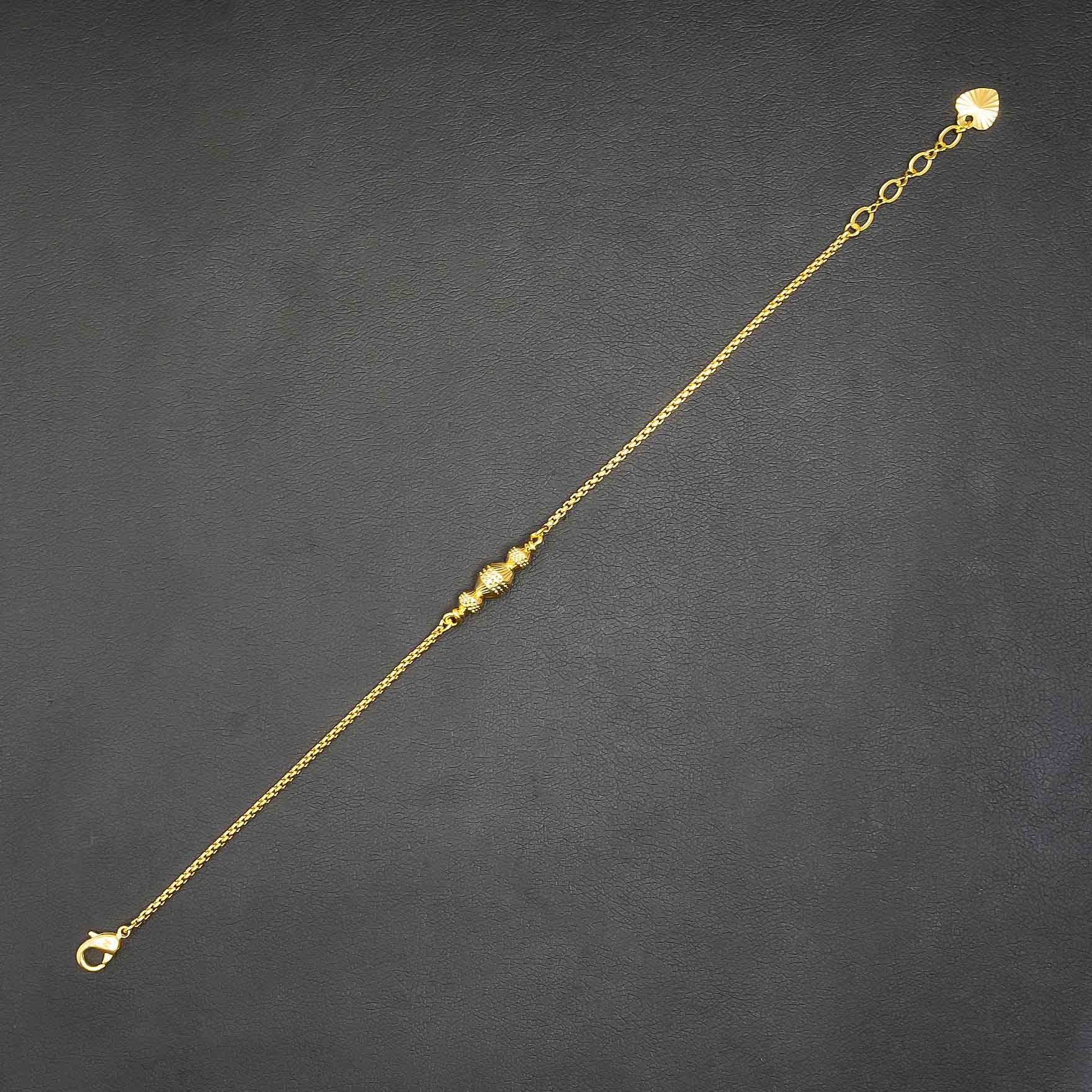 Buy 24k Golden Bracelet Bangle for Women at Parakkat Jewels