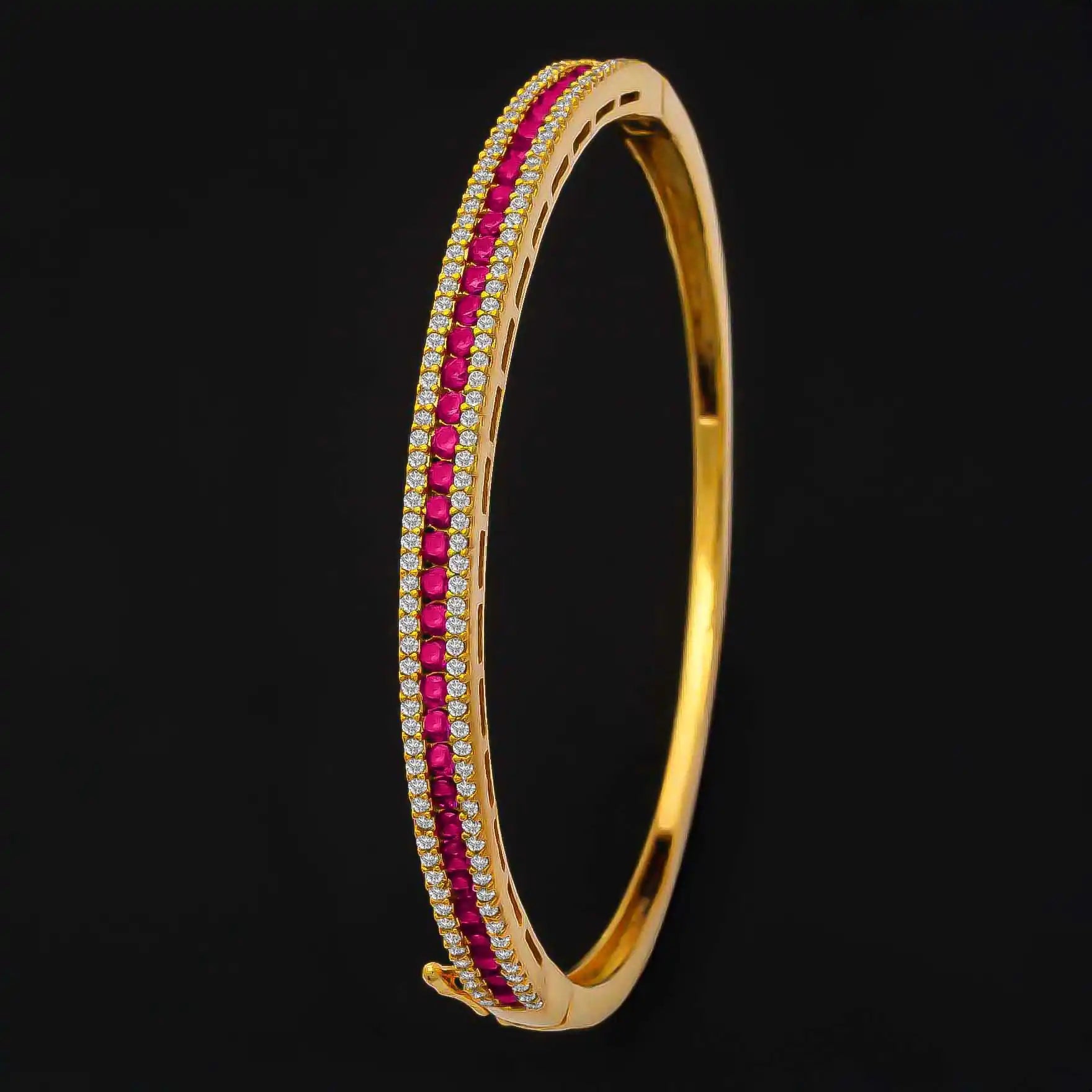Pink Stone bangle