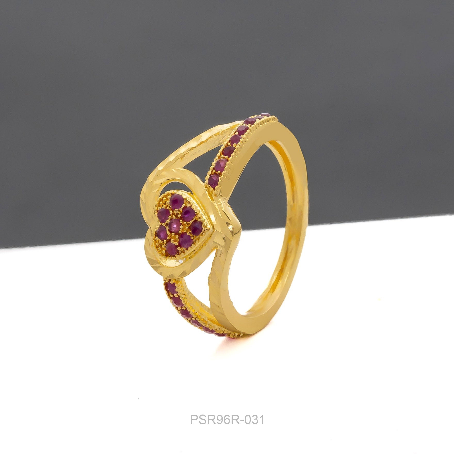 GOLDEN STONE RING PSR96R-031