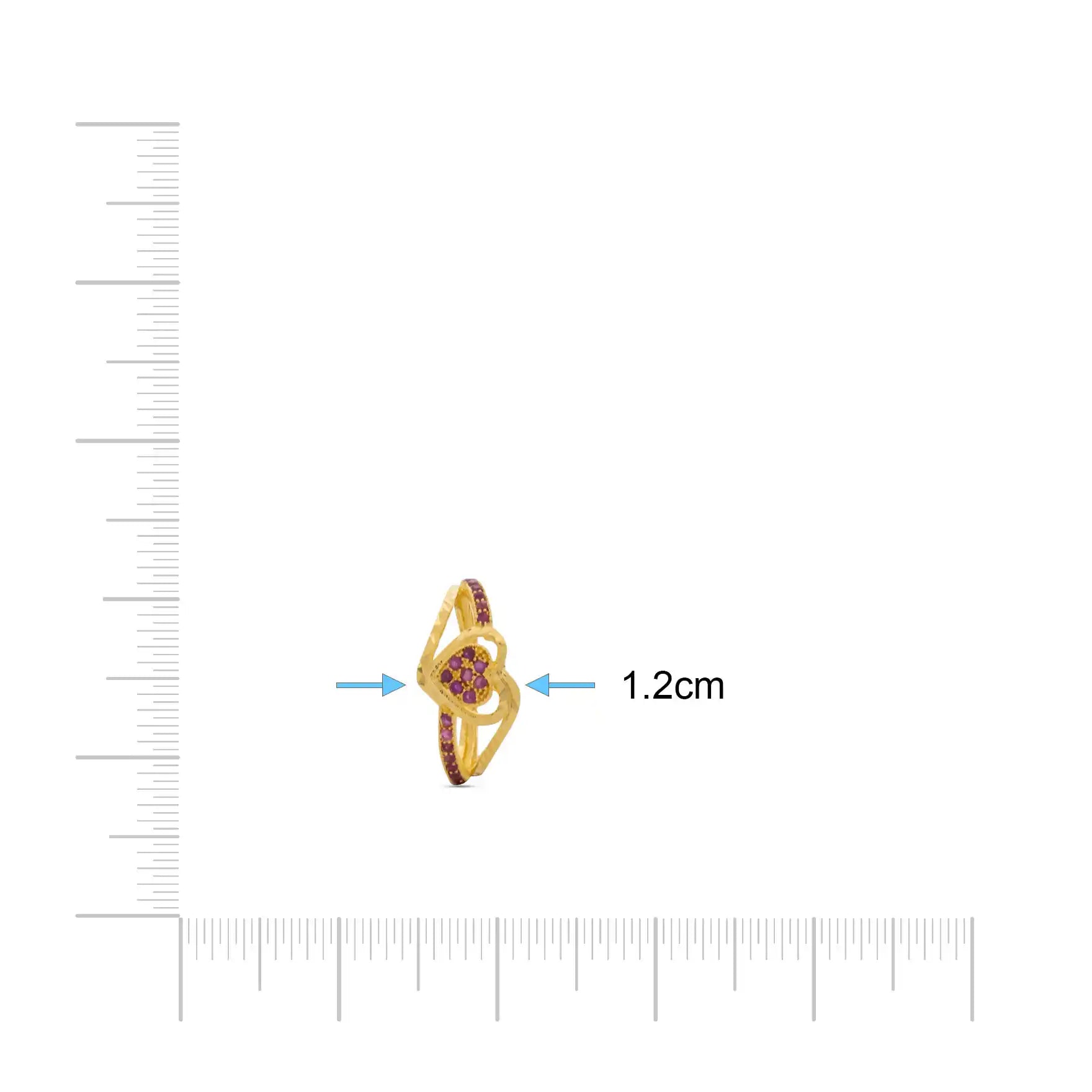 GOLDEN STONE RING PSR96R-031