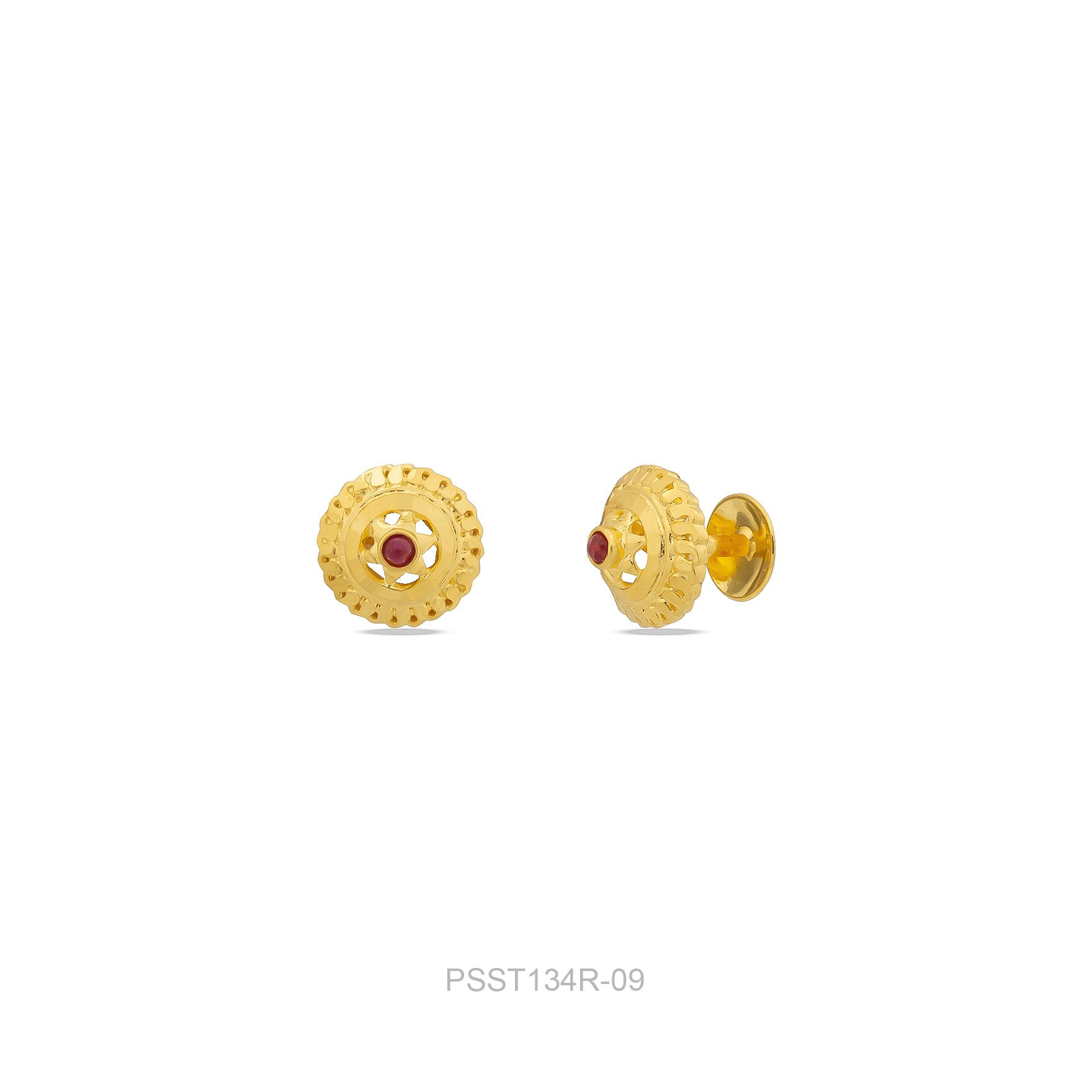 STONE EARRING PSST134R-09