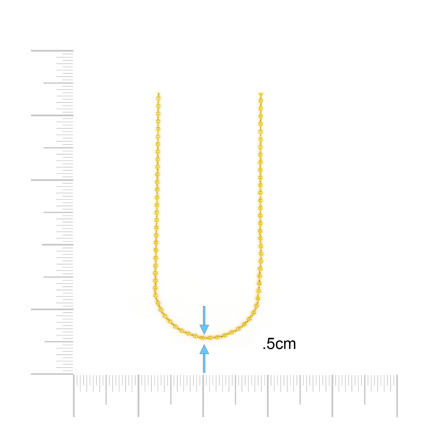 Gold chain PCPR96-008