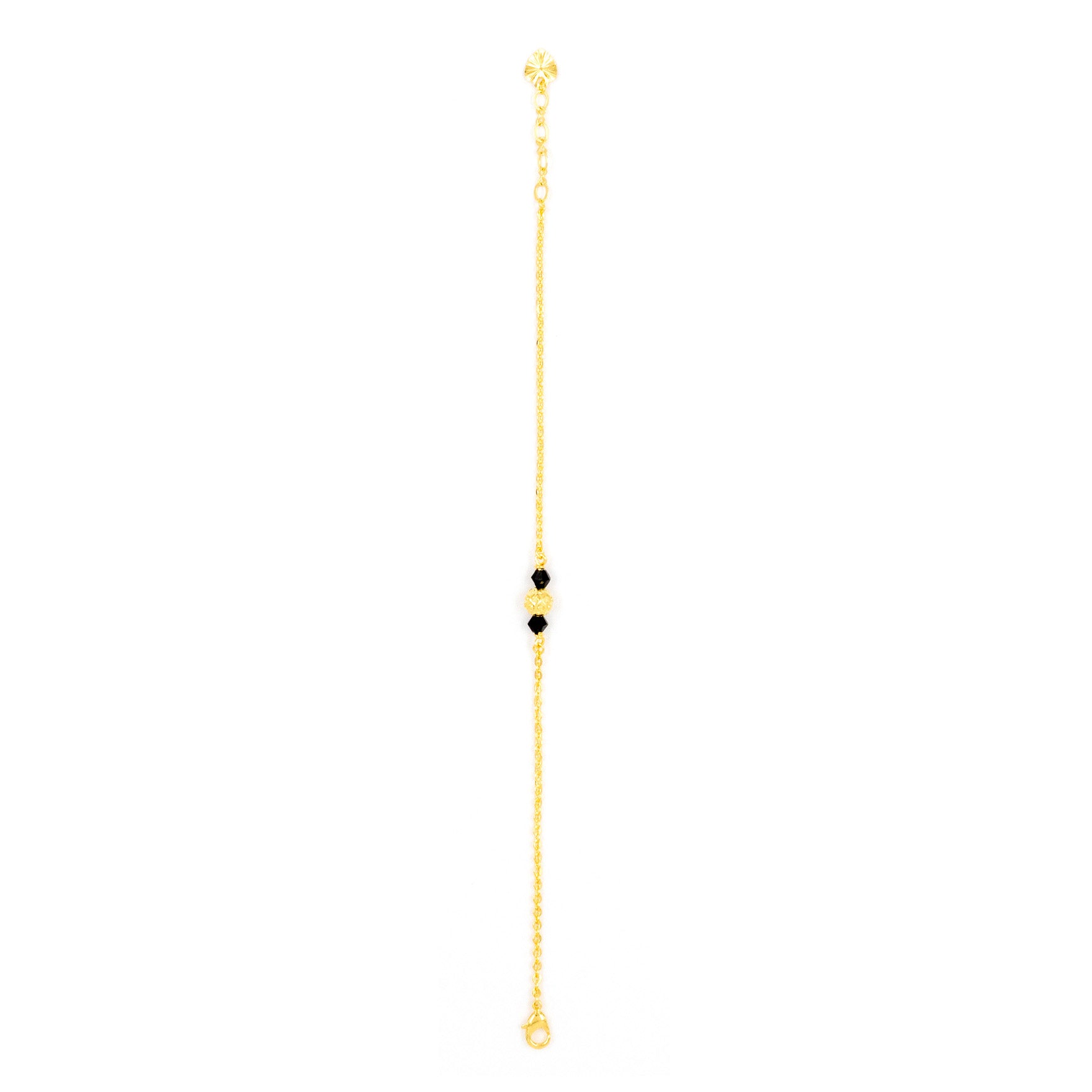 Trending Gold Layered Stone Bracelet Online | Parakkat Jewels